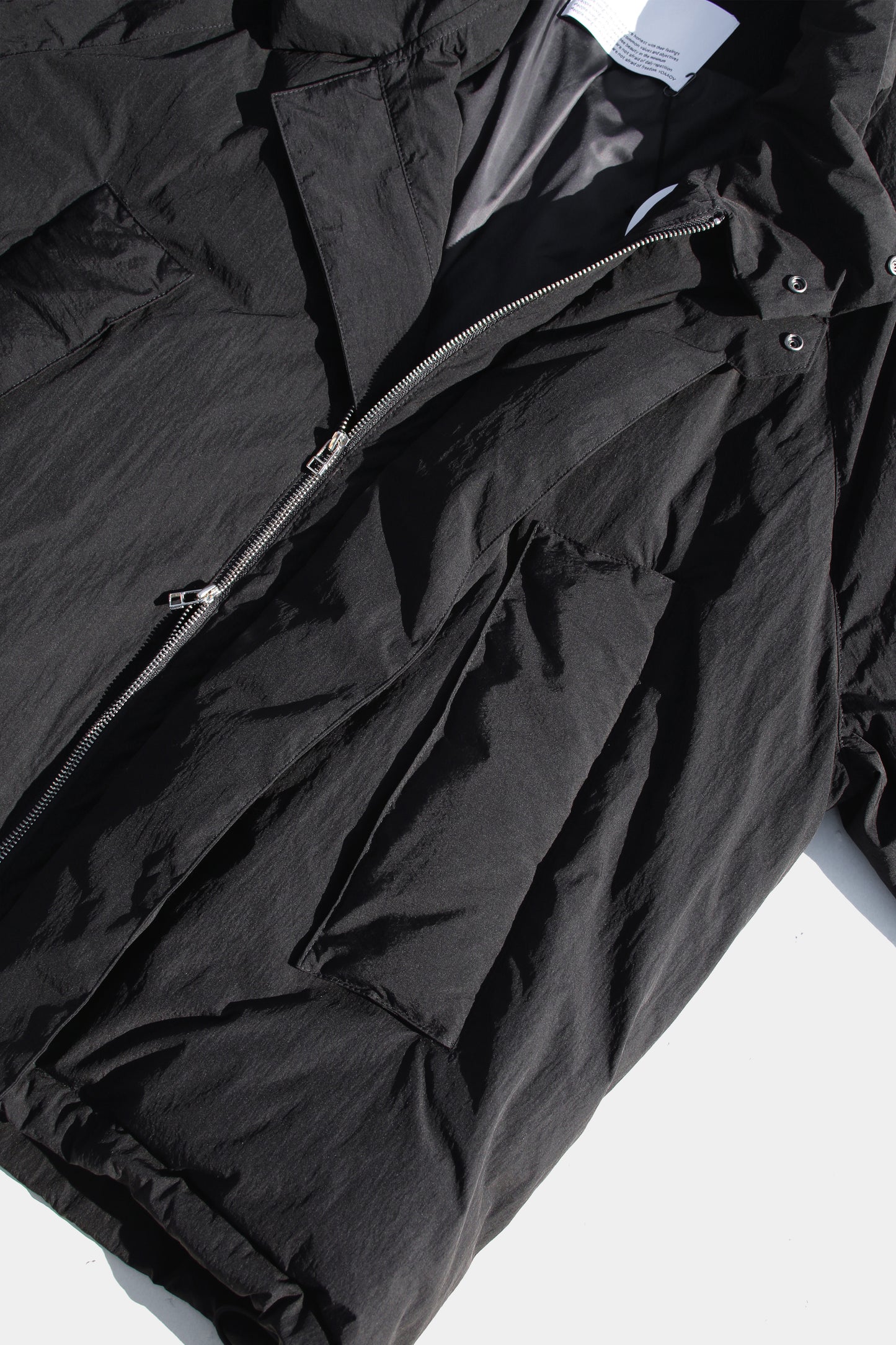 VOAAOV BRIGHT TASLAN DOWN JACKET - BLACK