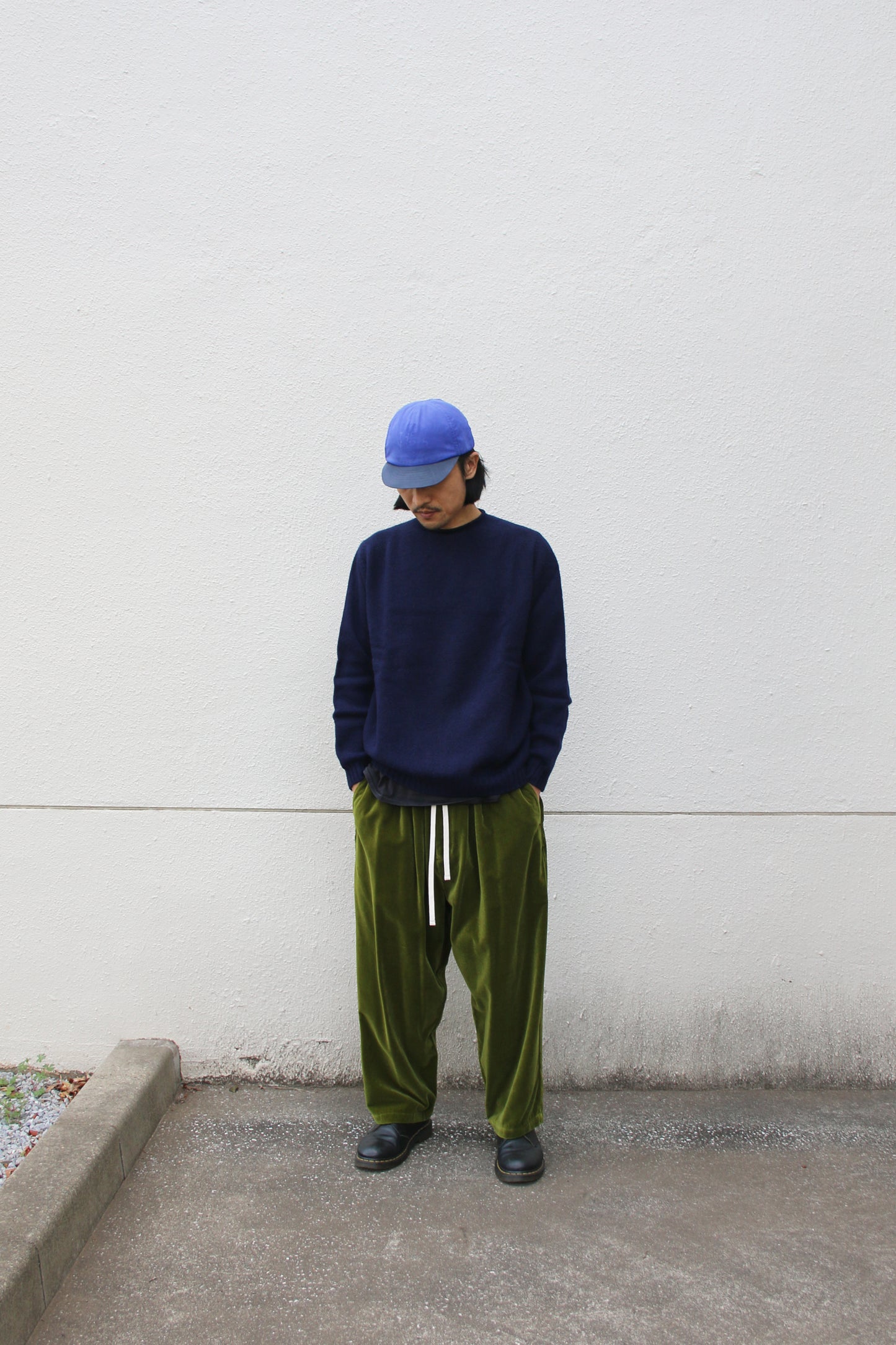 NOR’EASTERLY SCOTLAND L/S ROLL NECK KNIT - NEW NAVY