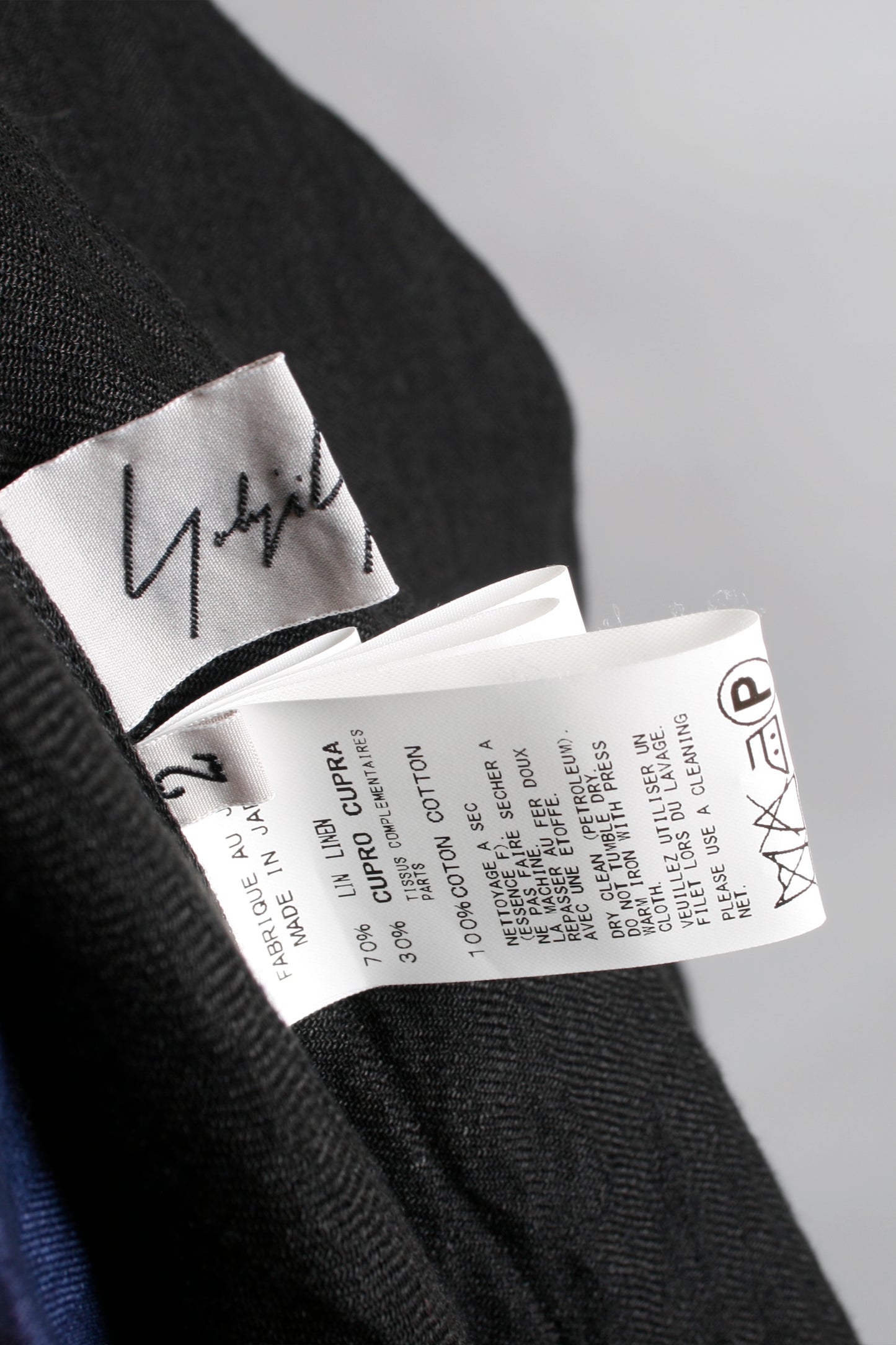 Yohji Yamamoto FEMME BI-COLOR CUTTING SLEEVELESS ONEPIECE