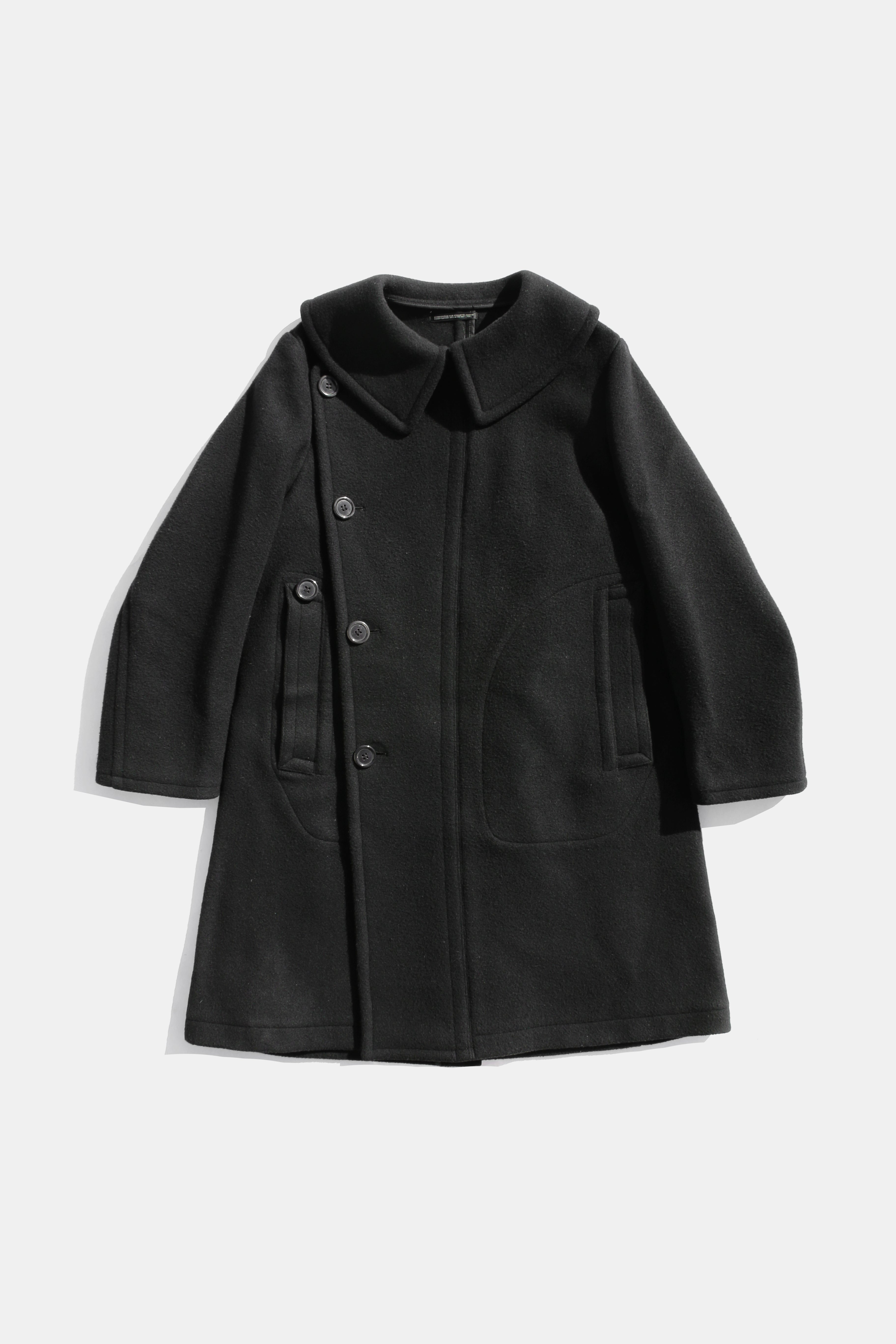 Yohji Yamamoto FEMME LONG COAT BLACK – TOYASIDO