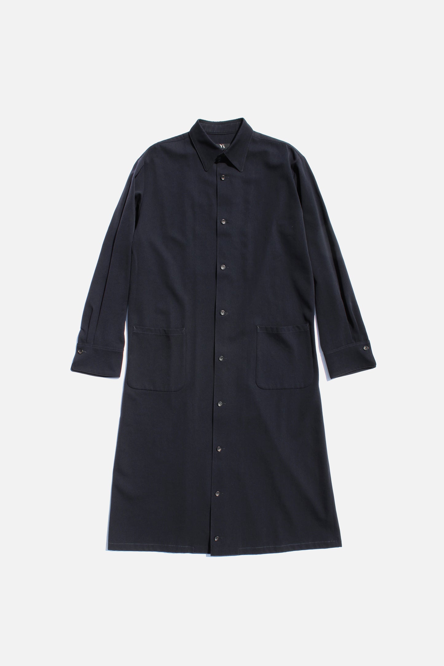 Y's LONG SHIRT NAVY