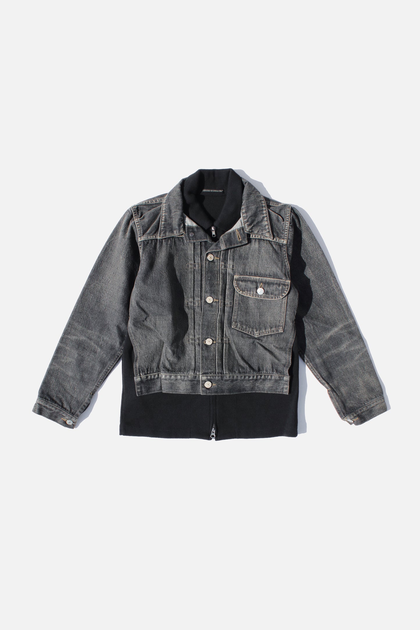 Yohji Yamamoto FEMME DENIM JACKET BLACK