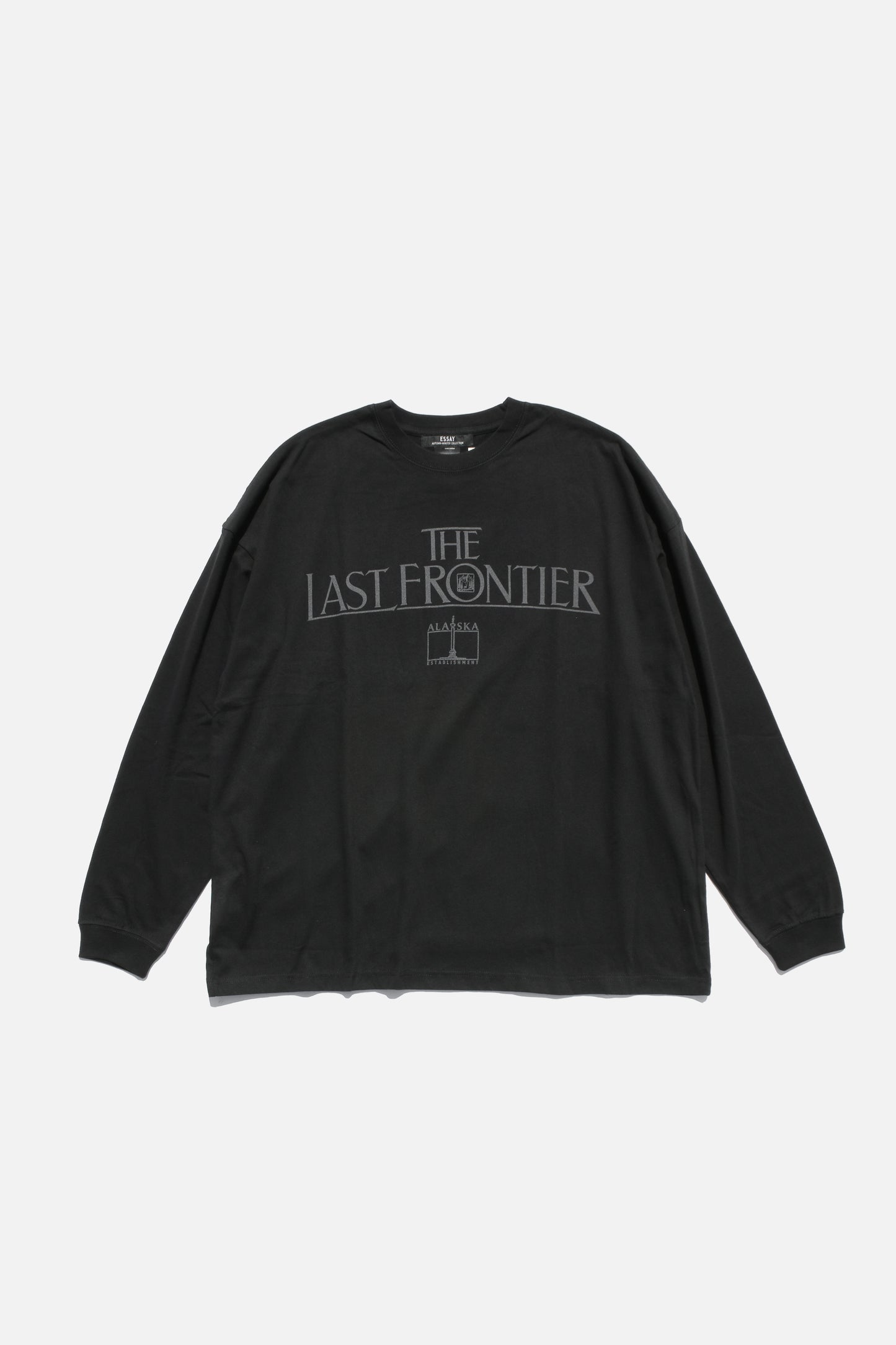 ESSAY OVERSIZE LONG T-SHIRT - LAST FRONTIER