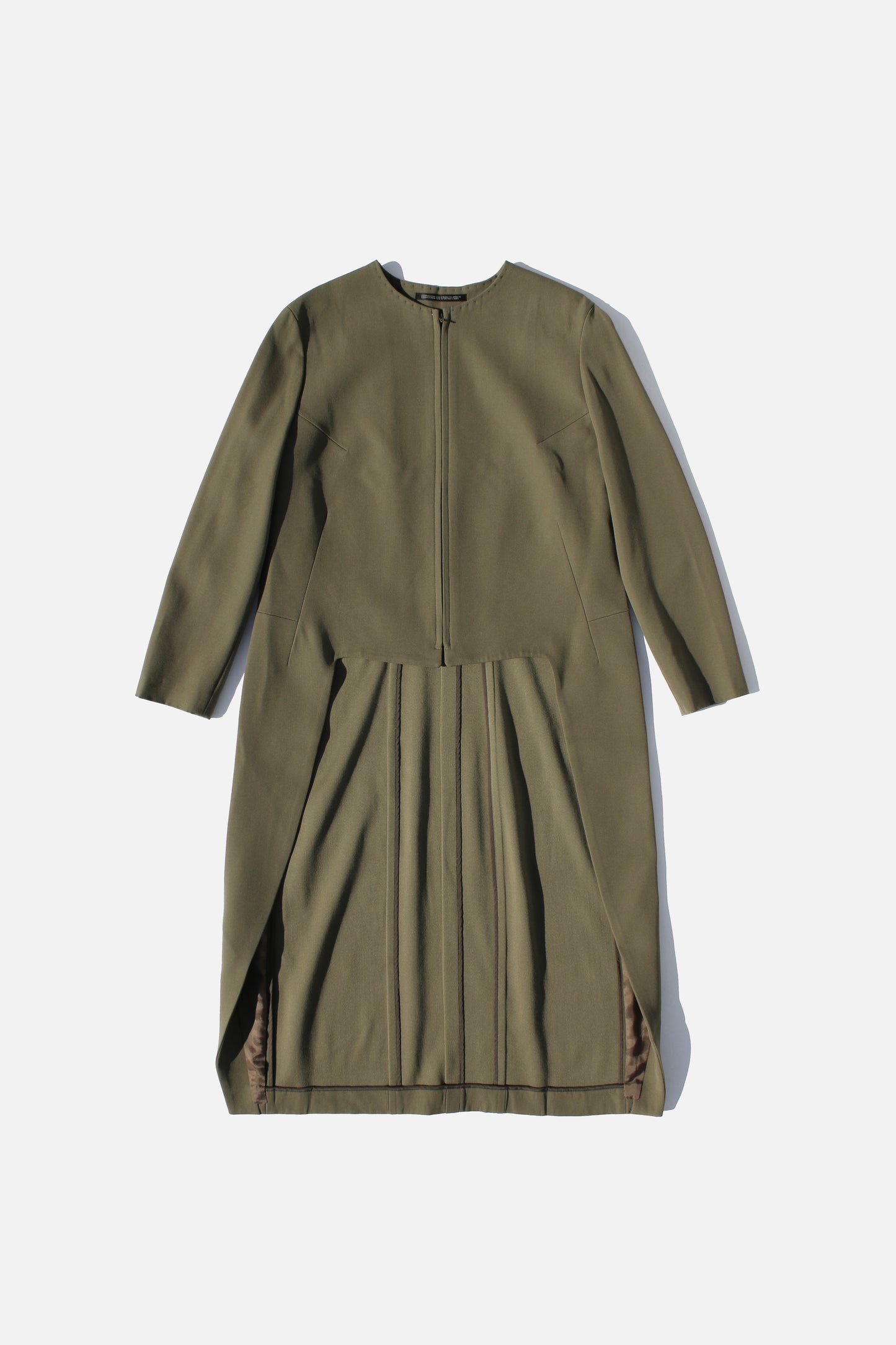 Yohji Yamamoto FEMME TAIL JACKET KHAKI