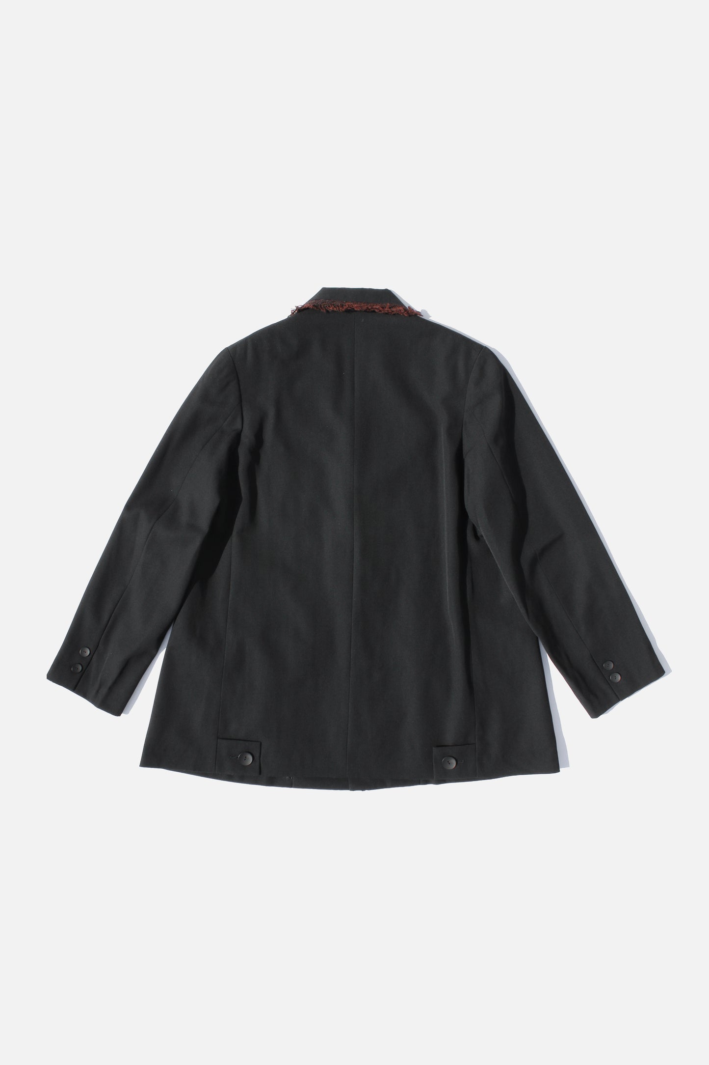 Yohji Yamamoto FRINGE JACKET BLACK