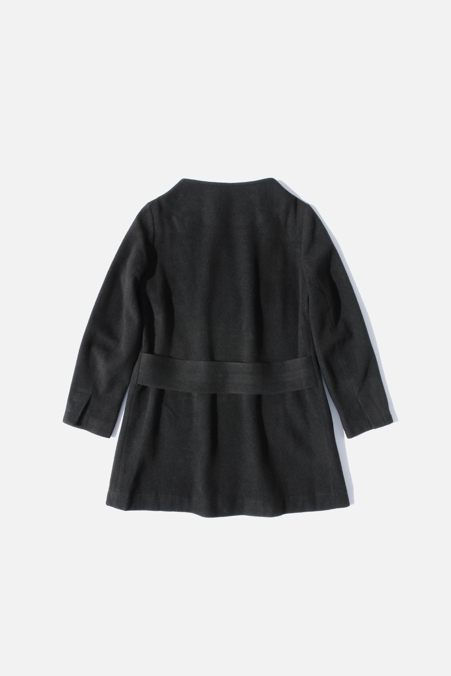 LIMI feu SNAP-BUTTON COAT BLACK