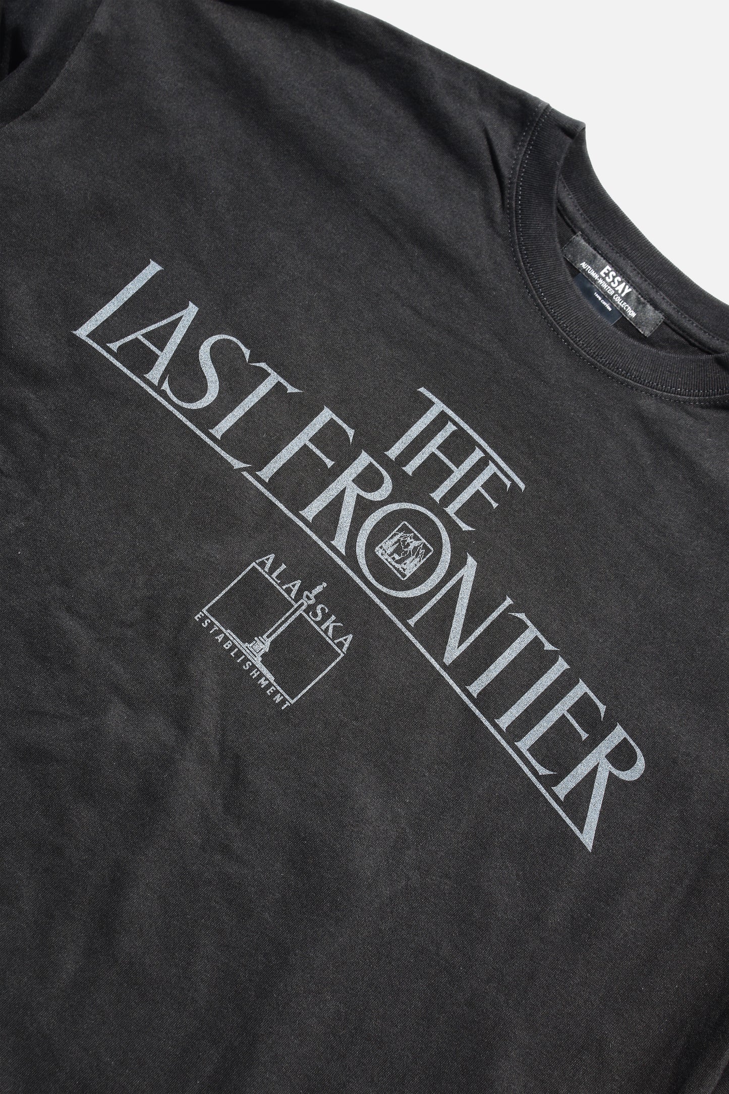 ESSAY OVERSIZE LONG T-SHIRT - LAST FRONTIER