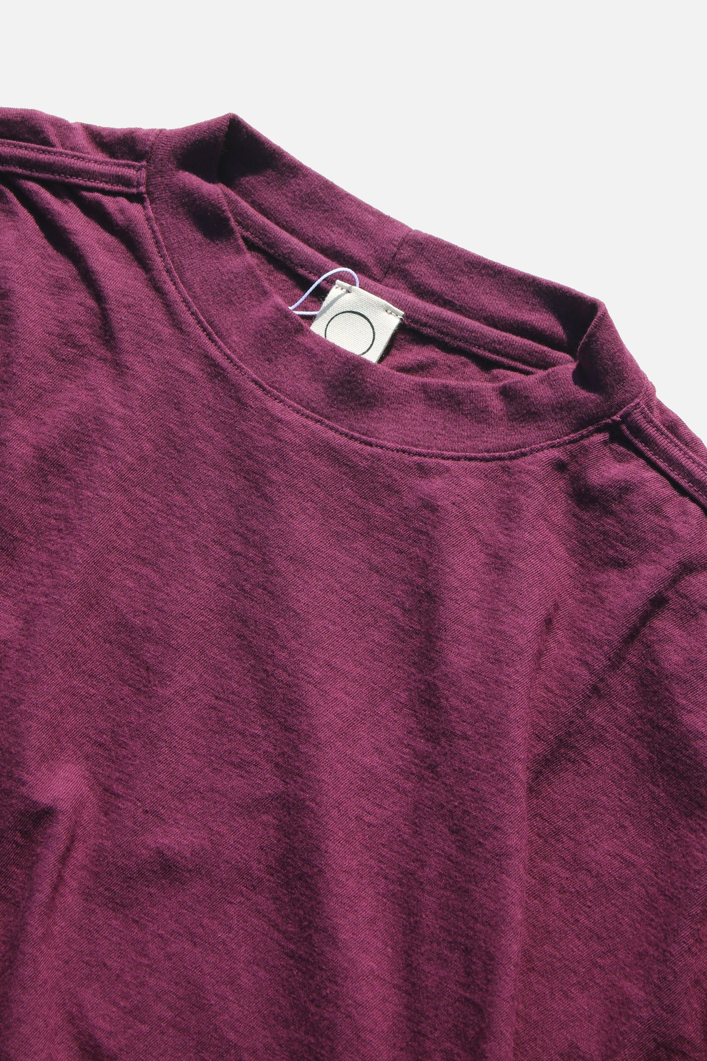 O PROJECT COTTON WOOL JERSEY LONG SLEEVE TEE