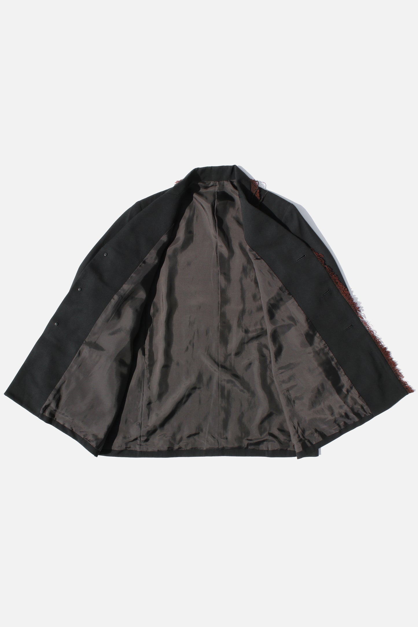Yohji Yamamoto FRINGE JACKET BLACK