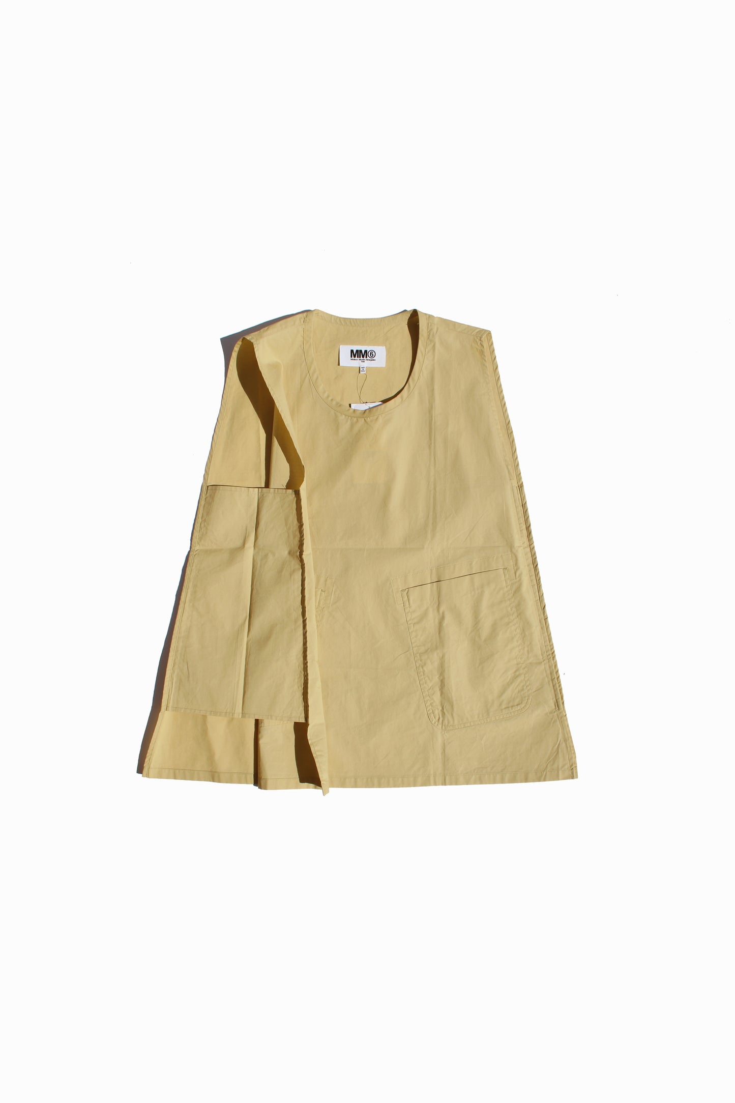 VINTAGE MM6 SLEEVELESS TOP YELLOW