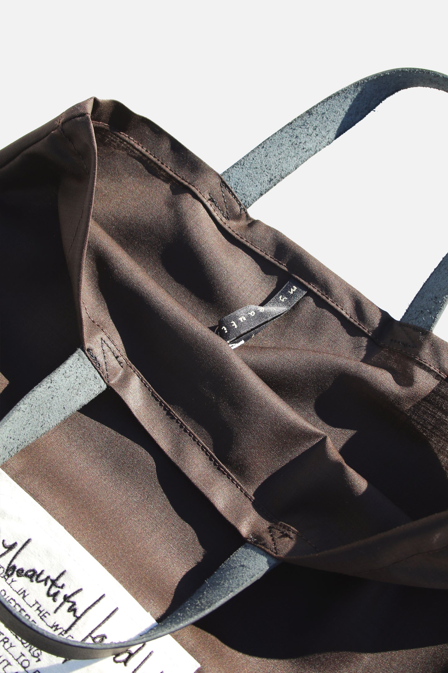 MY BEAUTIFUL LANDLET ECO BAG - BROWN