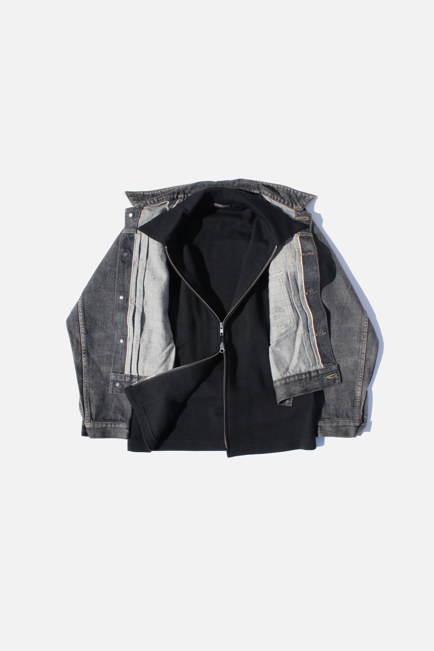 Yohji Yamamoto FEMME DENIM JACKET BLACK