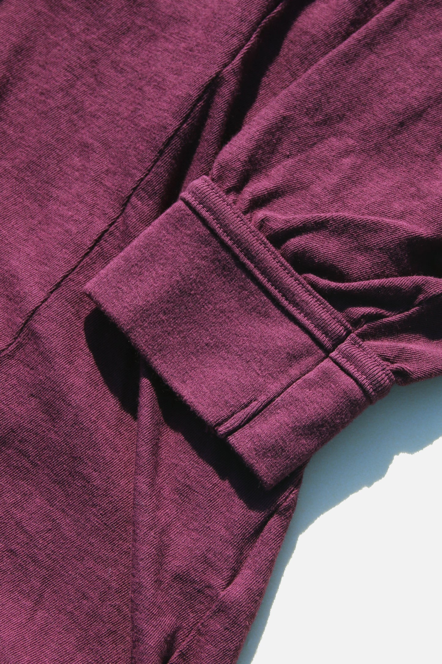 O PROJECT COTTON WOOL JERSEY LONG SLEEVE TEE