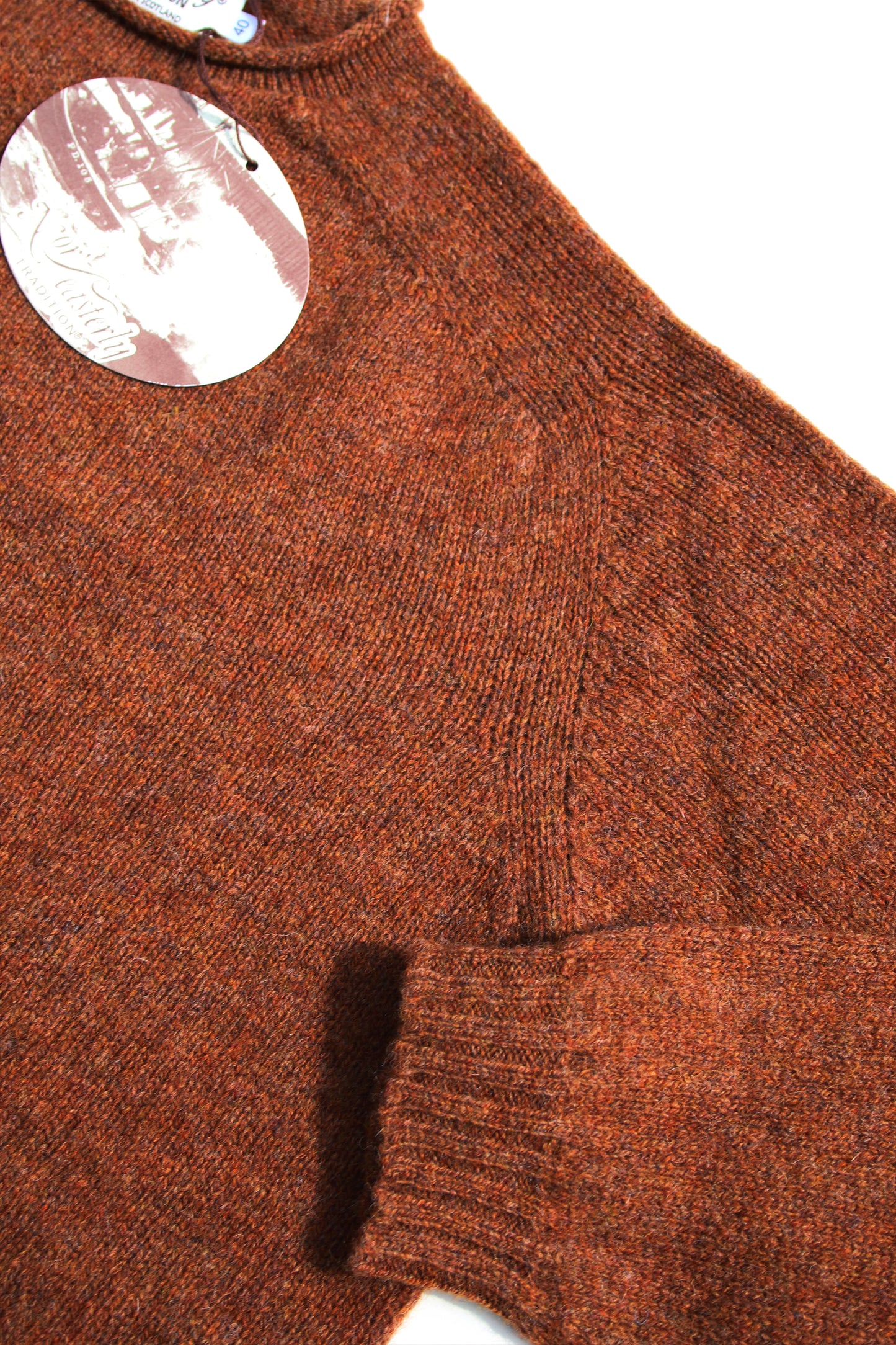 NOR’EASTERLY SCOTLAND L/S ROLL NECK KNIT - SIENNA