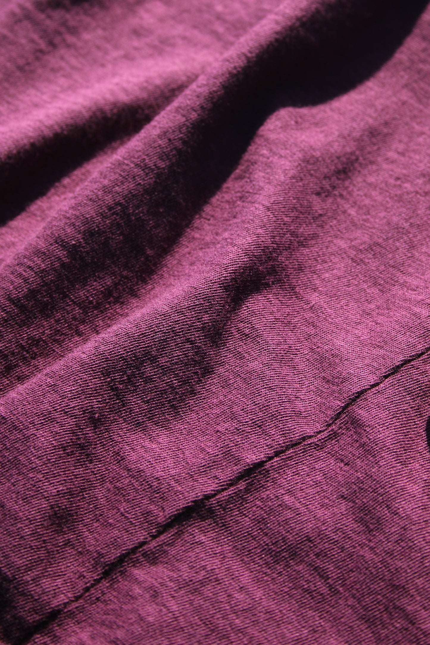 O PROJECT COTTON WOOL JERSEY LONG SLEEVE TEE