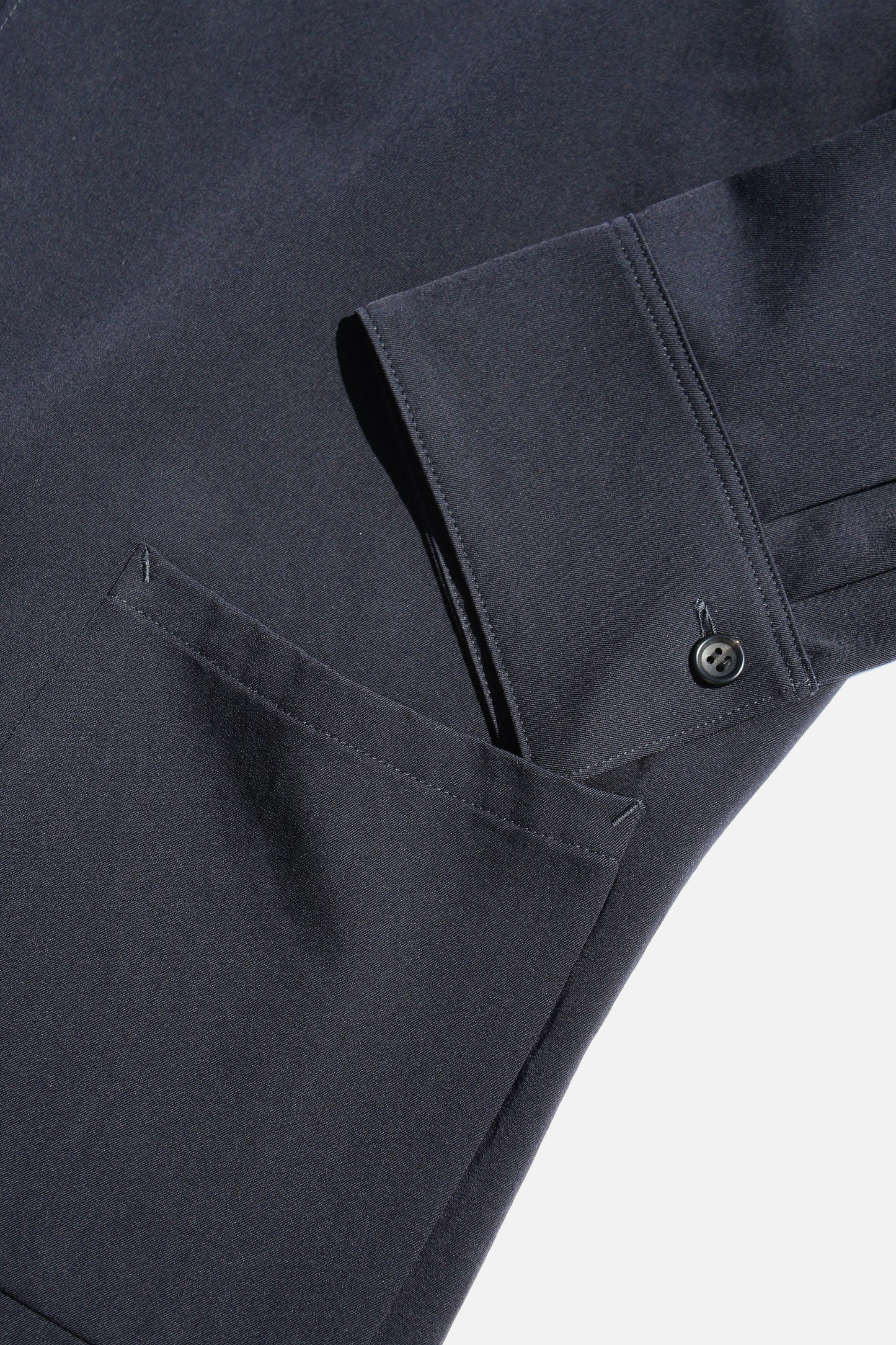 Y's LONG SHIRT NAVY