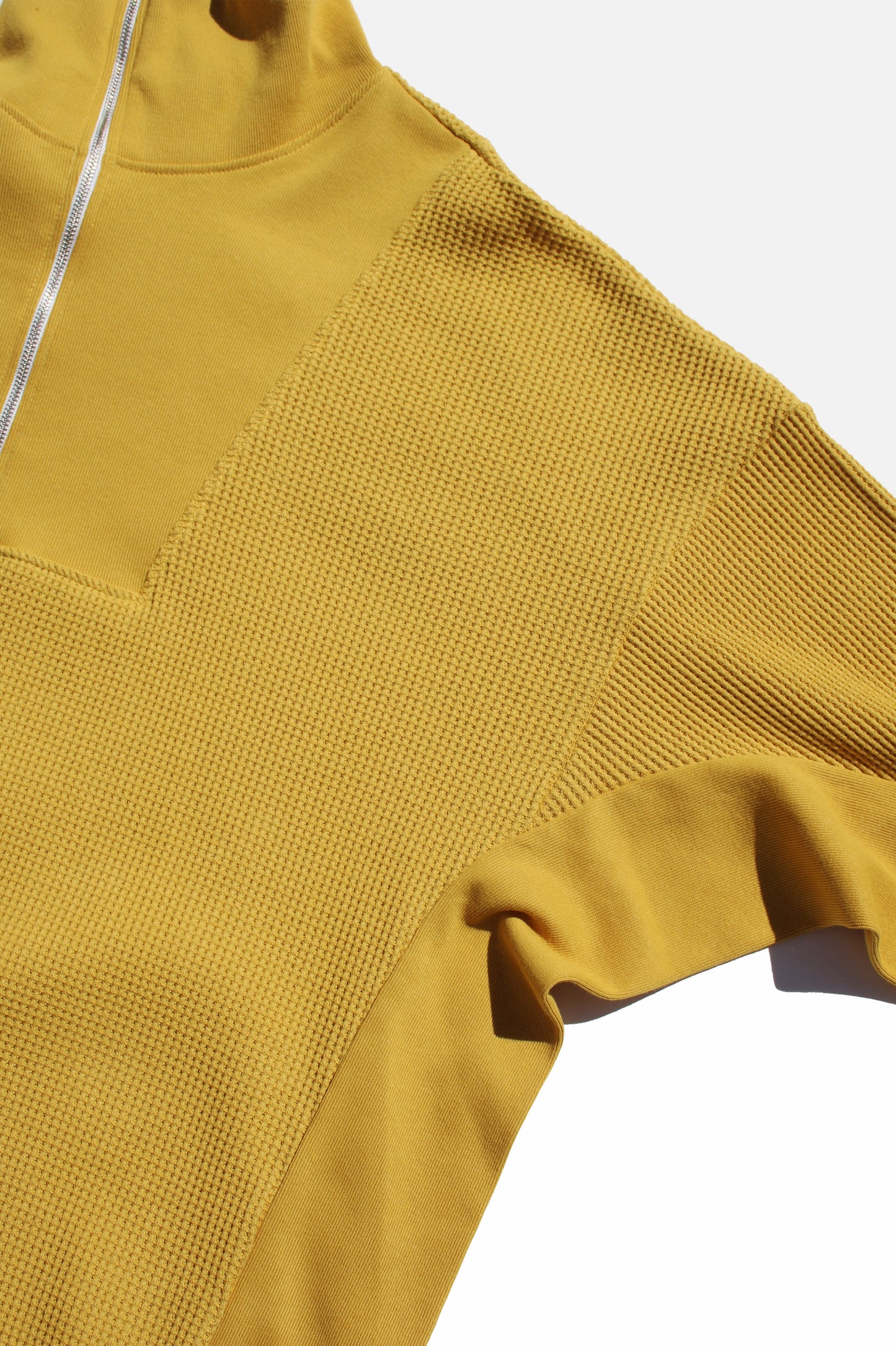 MY BEAUTIFUL LANDLET WAFFLE HALF ZIP PULLOVER