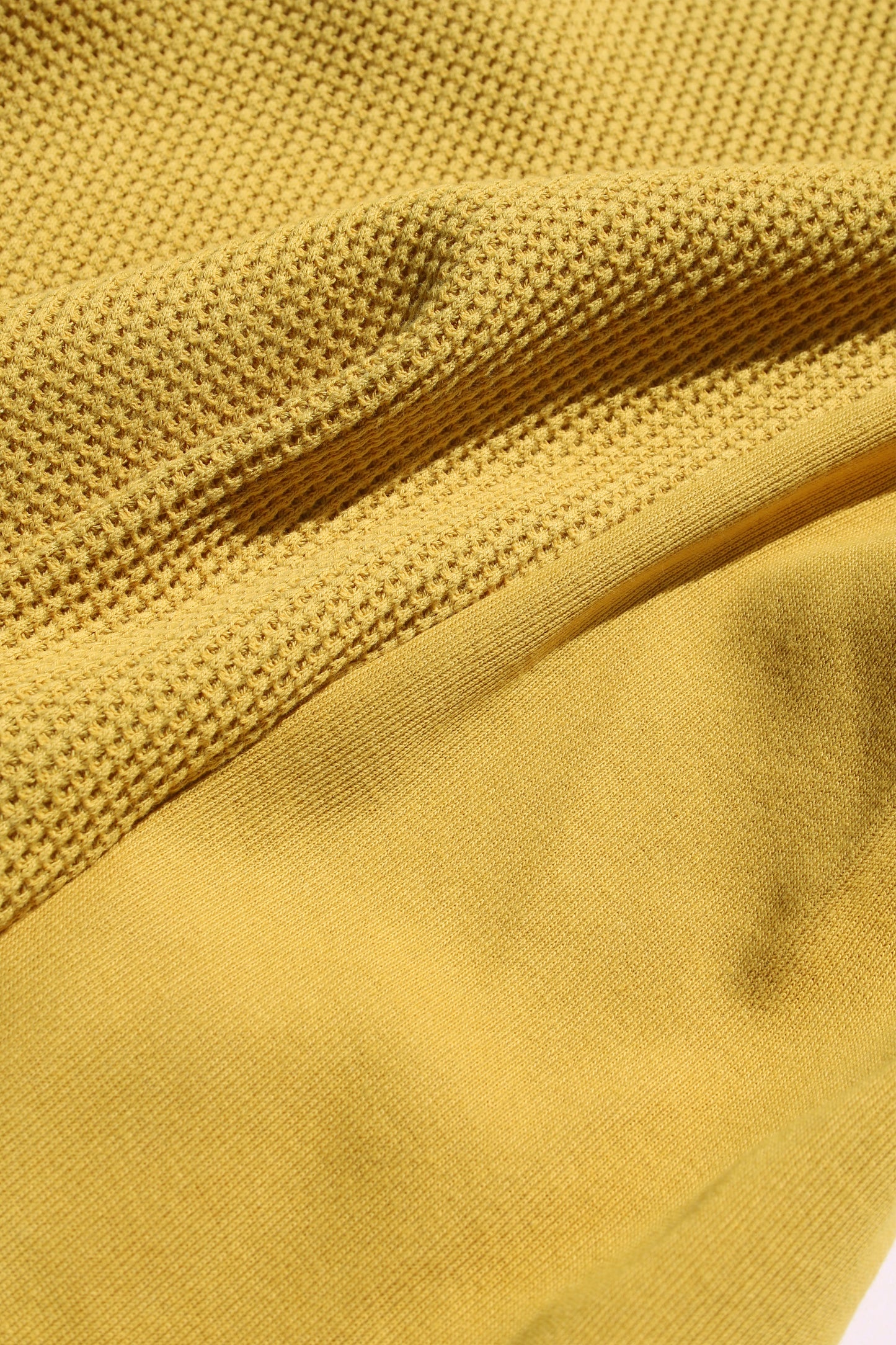 MY BEAUTIFUL LANDLET WAFFLE HALF ZIP PULLOVER