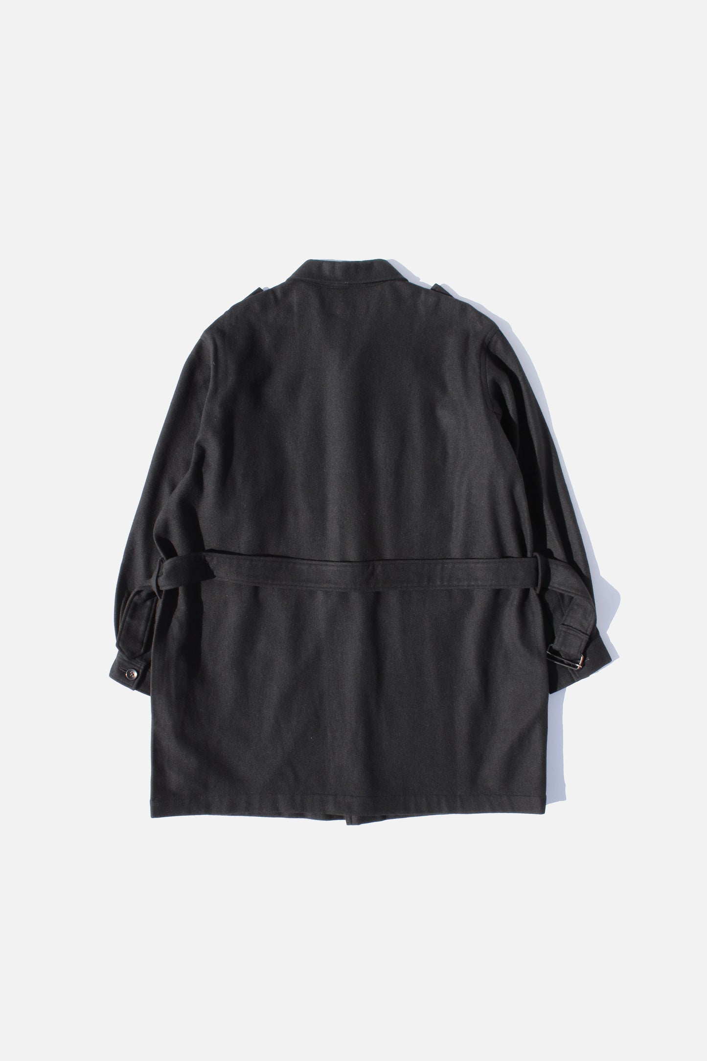 Y's BELT PULLOVER SHIRT BLACK