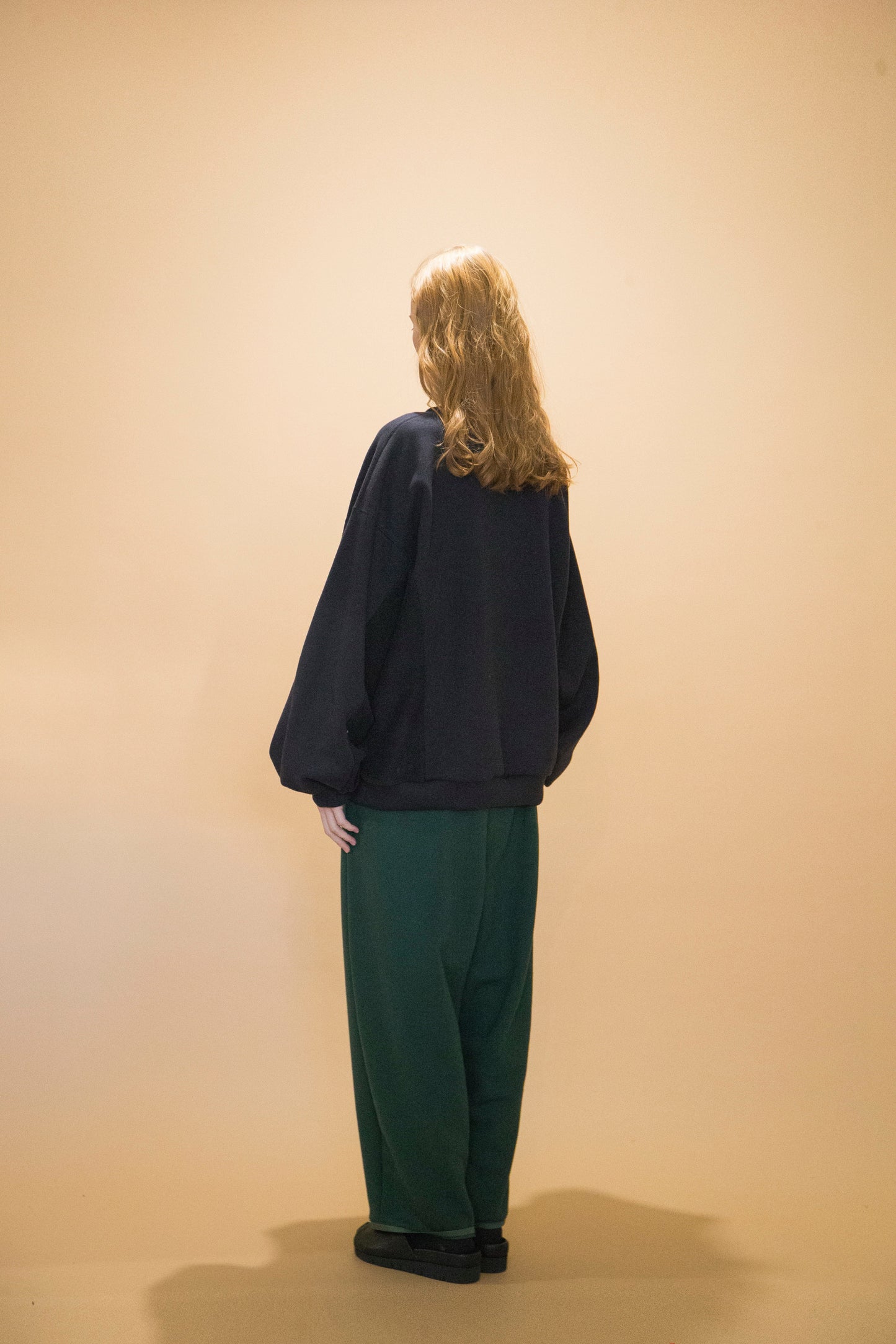 MY BEAUTIFUL LANDLET 30/7 TIGHT TENSION FLEECE FABRIC CREWNECK SWEAT