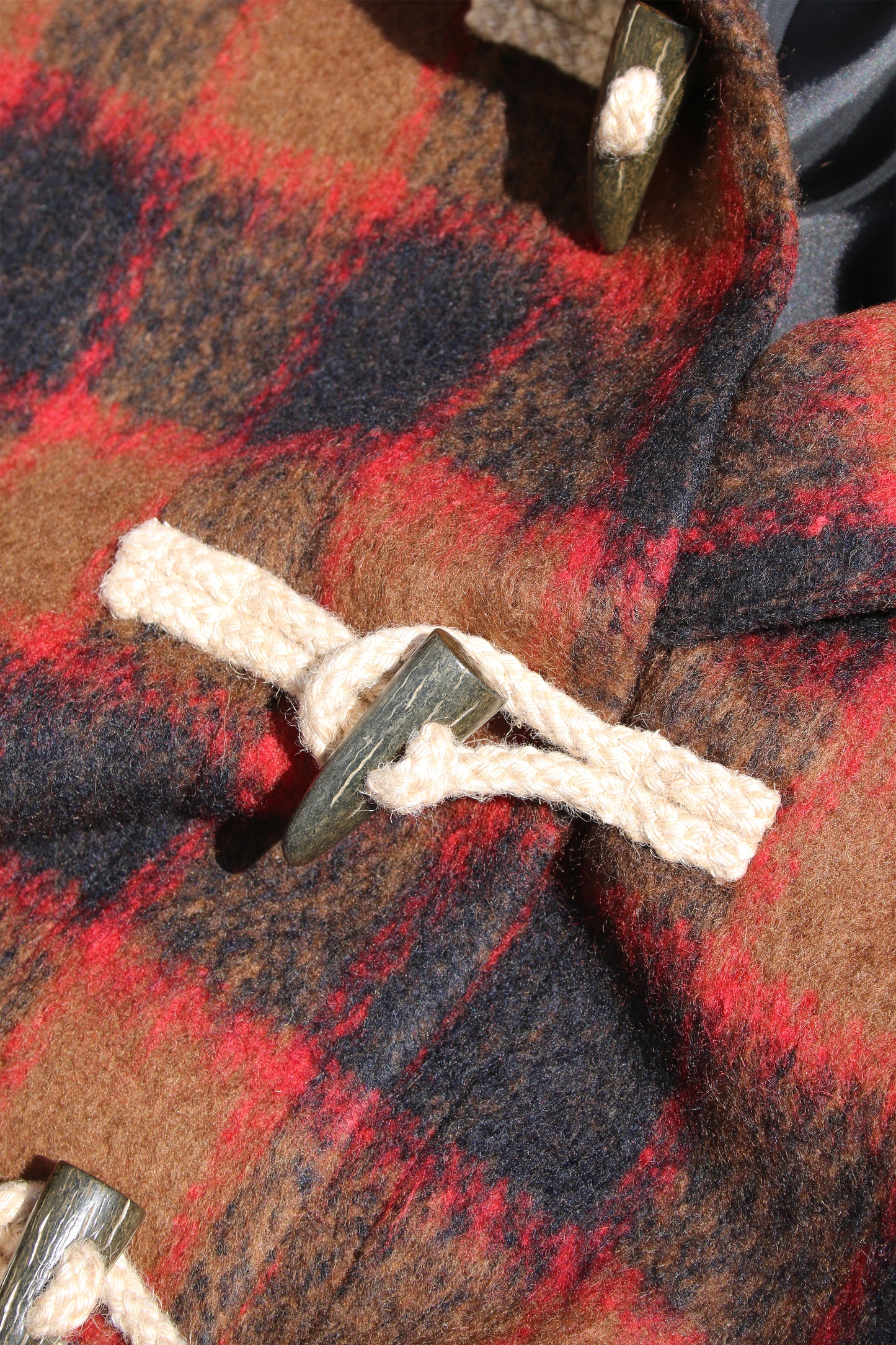 BASISBROEK ATHUS COAT - CAMEL CHECK
