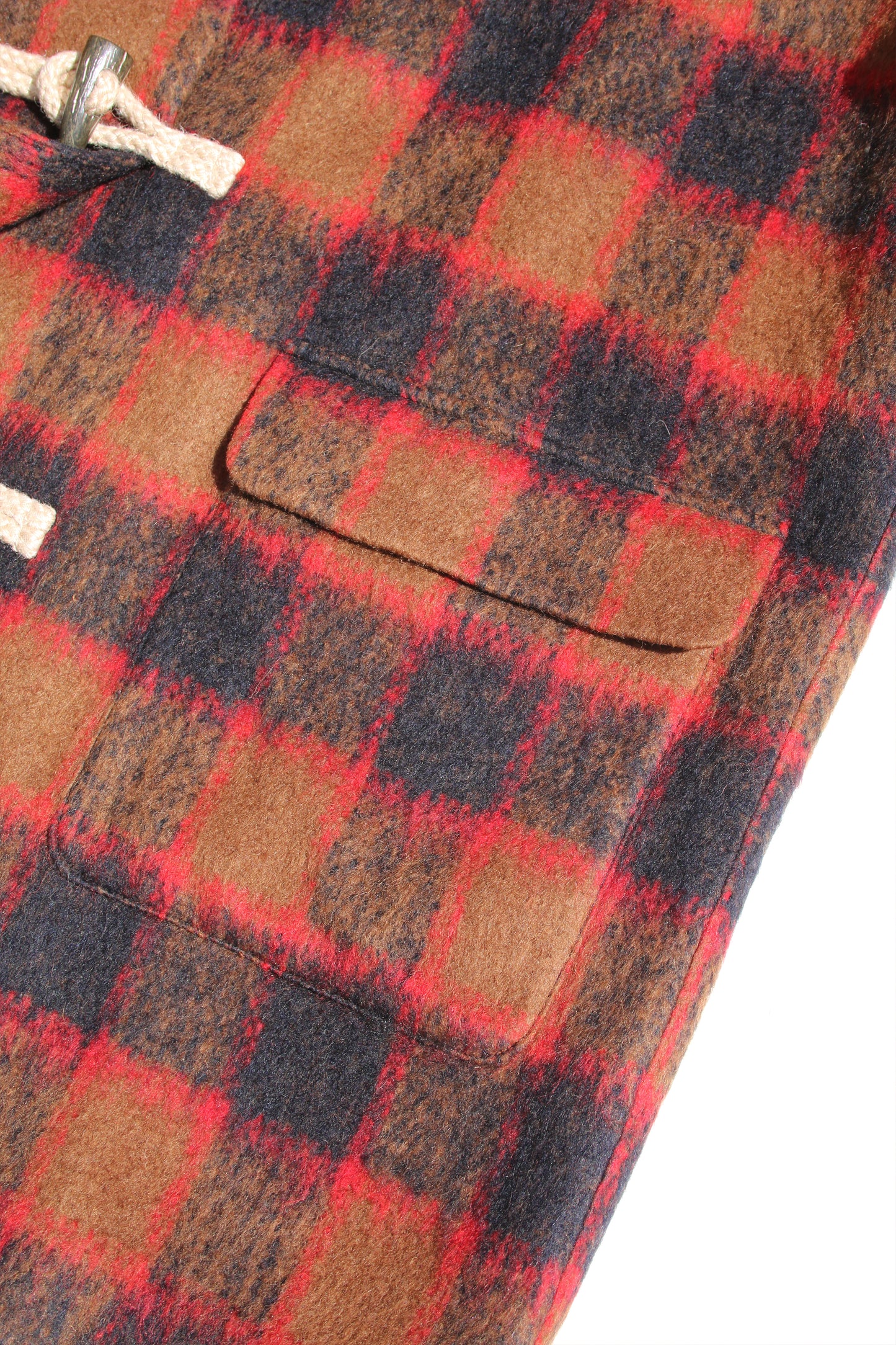 BASISBROEK ATHUS COAT - CAMEL CHECK