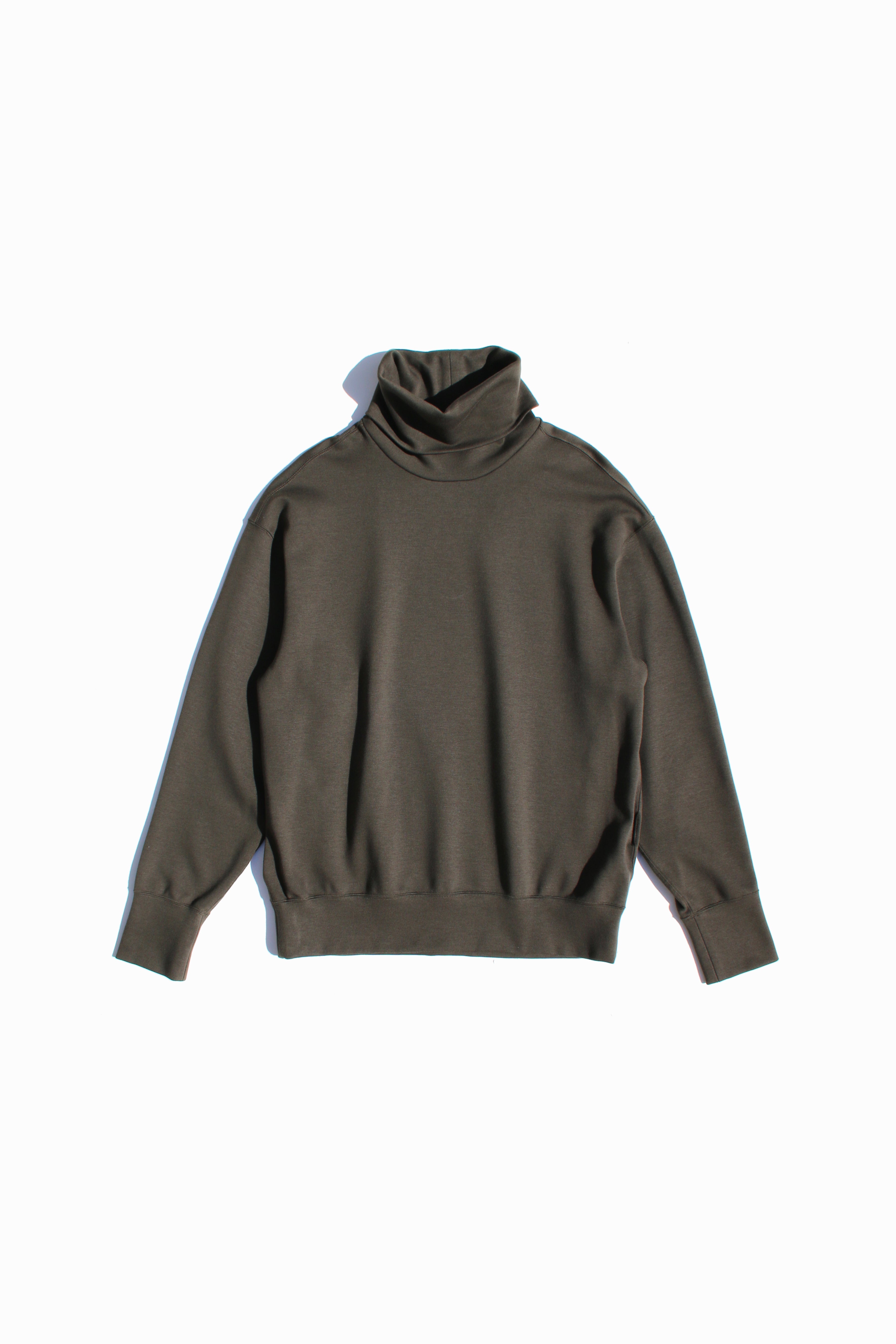 VOAAOV DUALWARM HIGHNECK PULLOVER - OLIVE – TOYASIDO