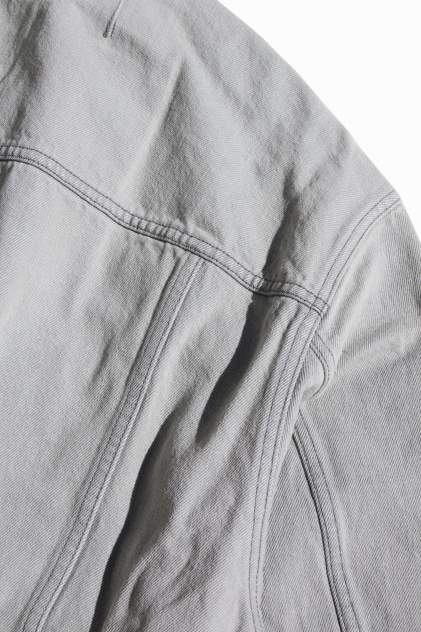 ESSAY FOLD COLLAR DENIM JACKET
