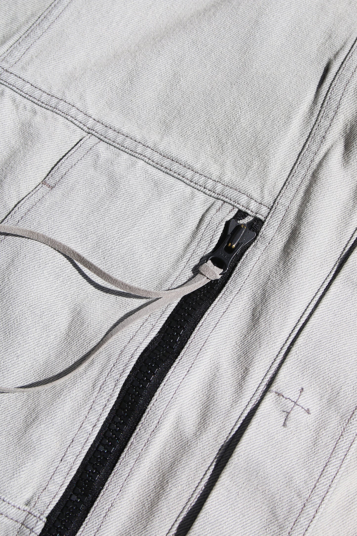 ESSAY FOLD COLLAR DENIM JACKET
