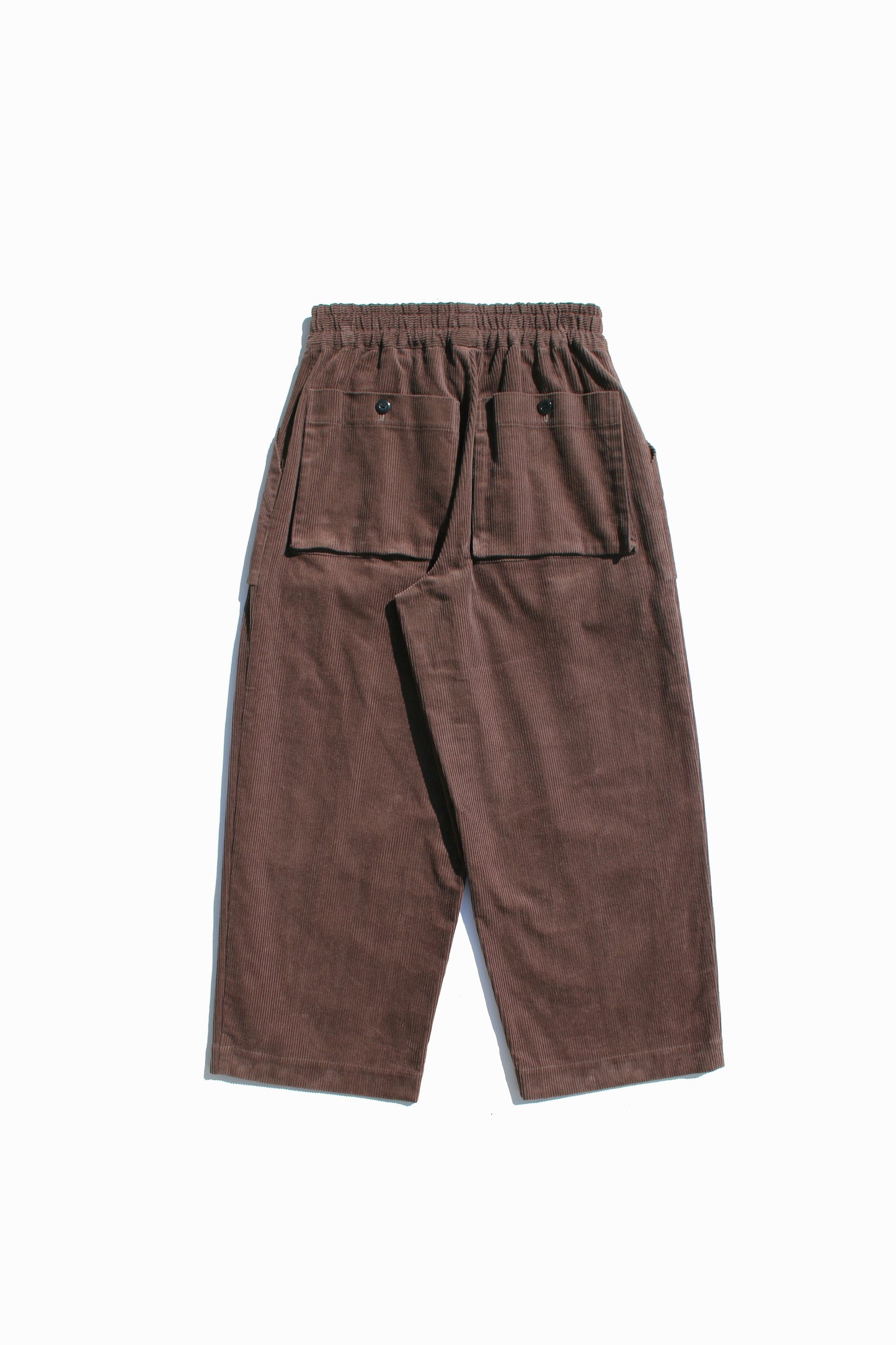 VOAAOV CORDUROY WIDE PANTS