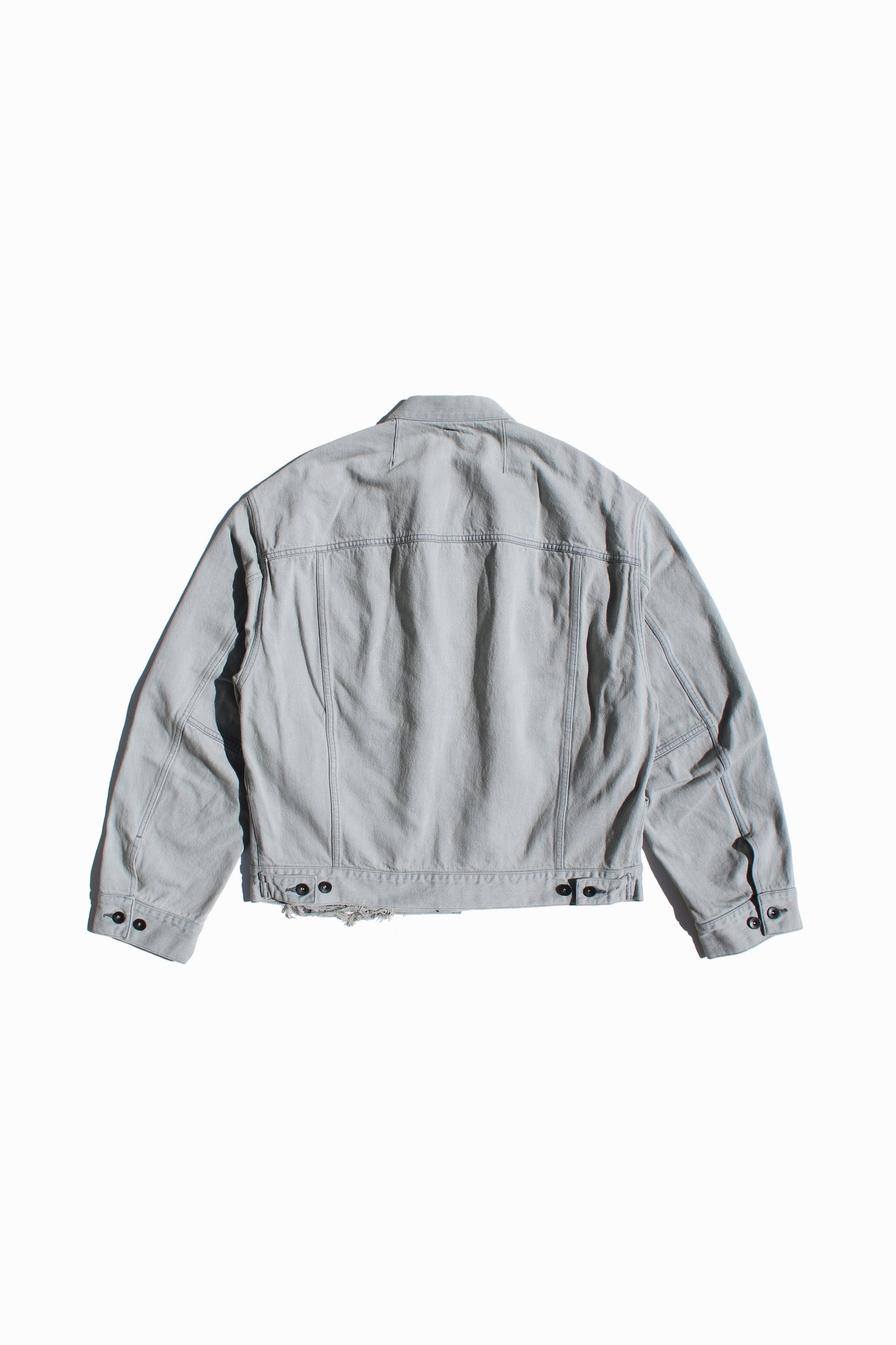 ESSAY FOLD COLLAR DENIM JACKET