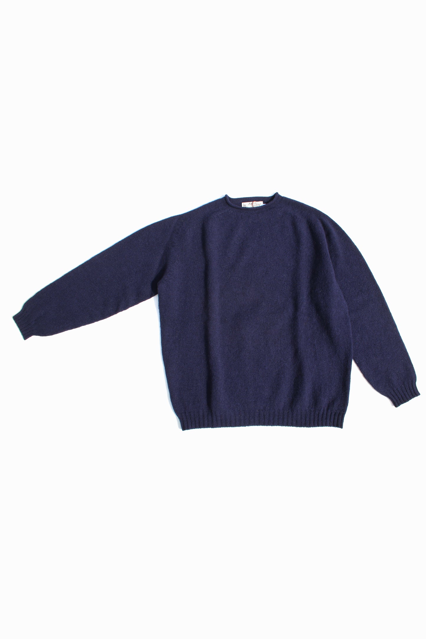 NOR’EASTERLY SCOTLAND L/S ROLL NECK KNIT - NEW NAVY