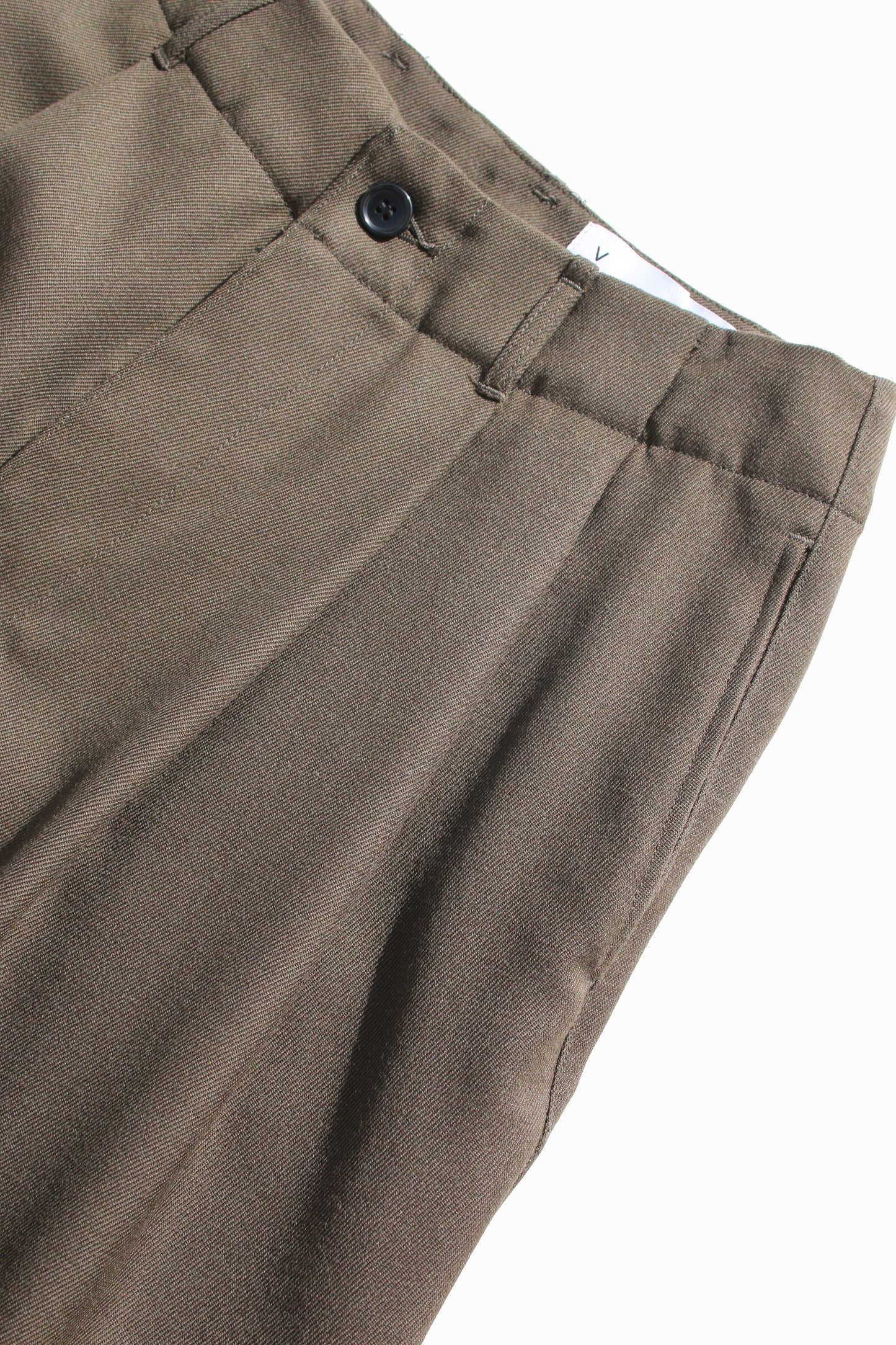 VOAAOV BISHU WOOL ONI SURGE WIDE PANTS