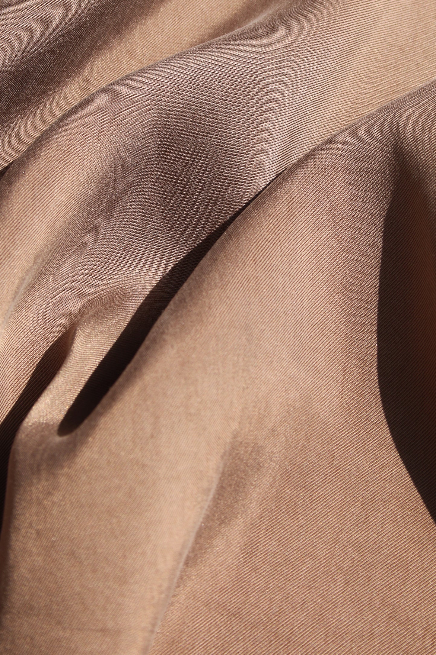 VOAAOV CUPRO TWILL ONE PIECE - BEIGE
