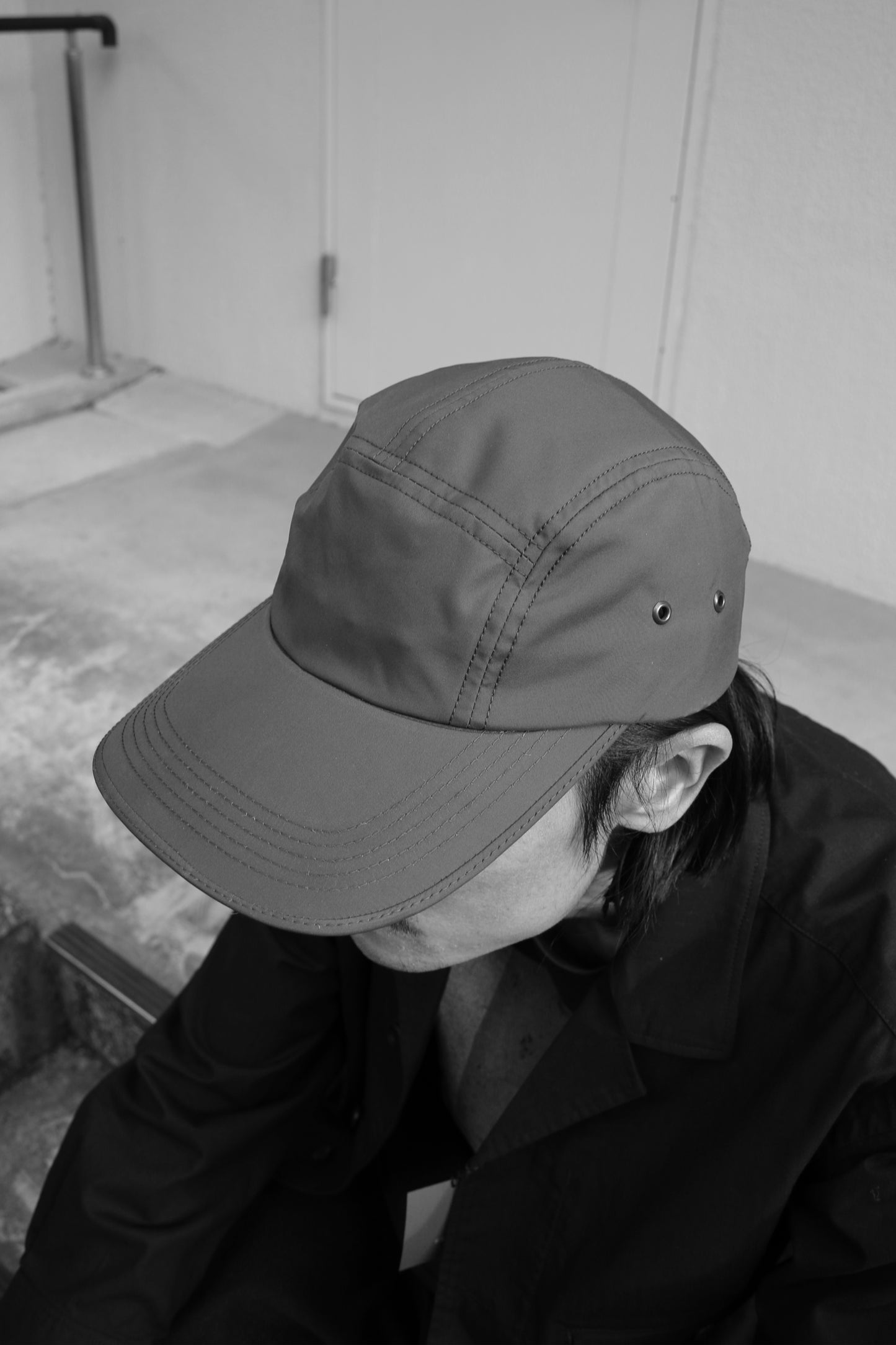 ESSAY LONGBRIM JET CAP - CHARCOAL