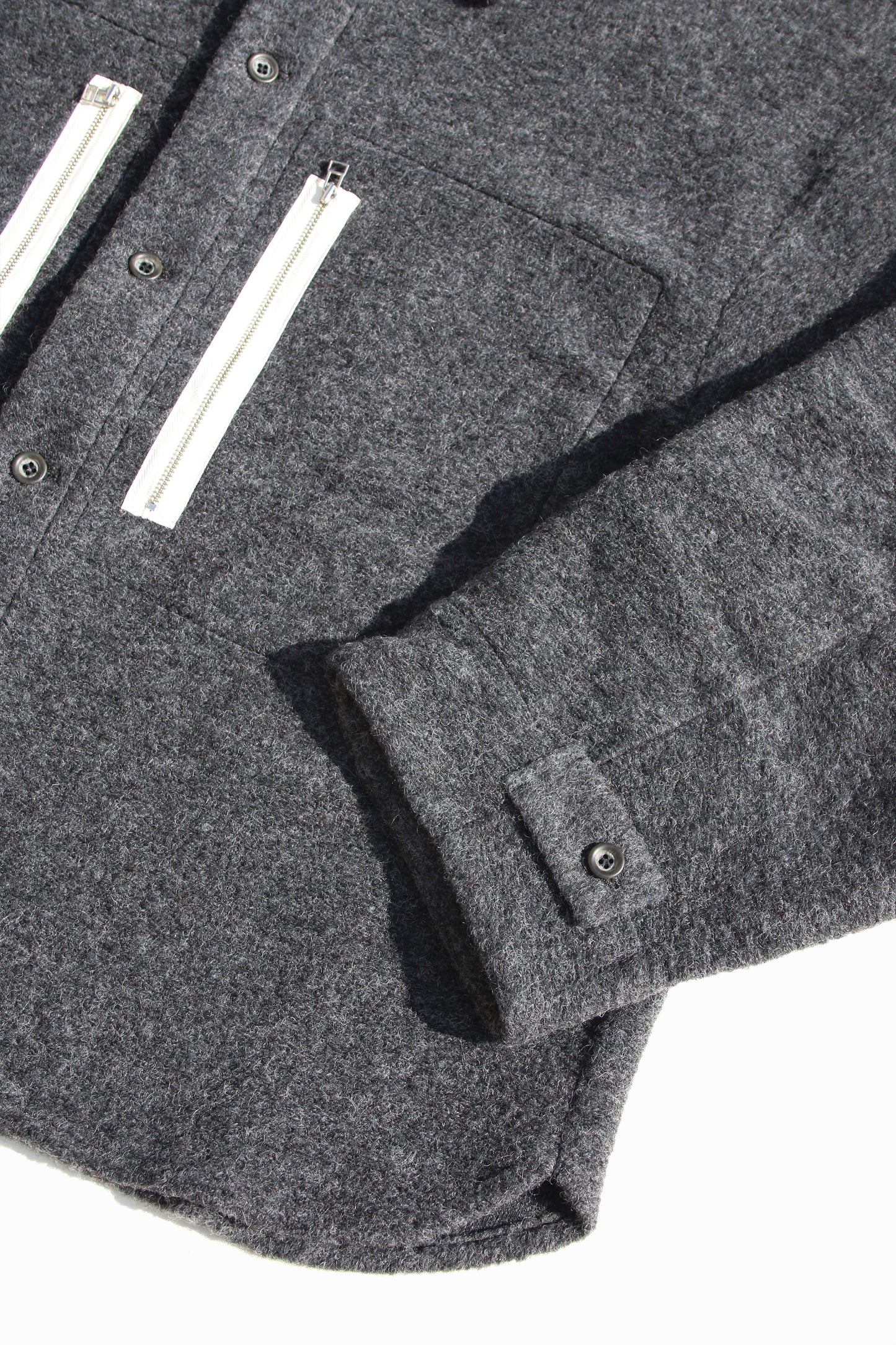 MY BEAUTIFUL LANDLET SLIVER WOOL SHIRT