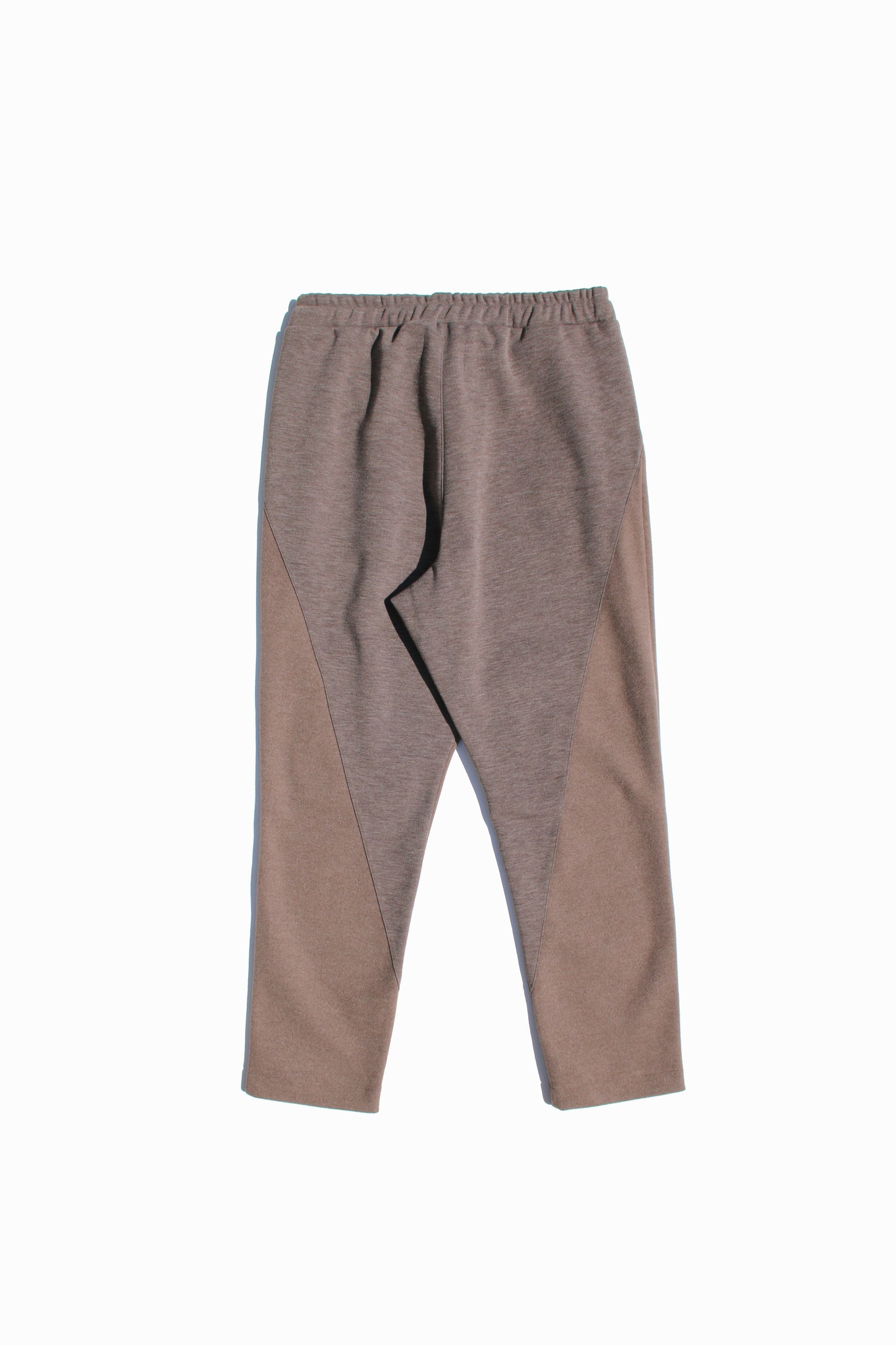 VOAAOV HYBRID RELUX JERJEY PANTS - BROWN