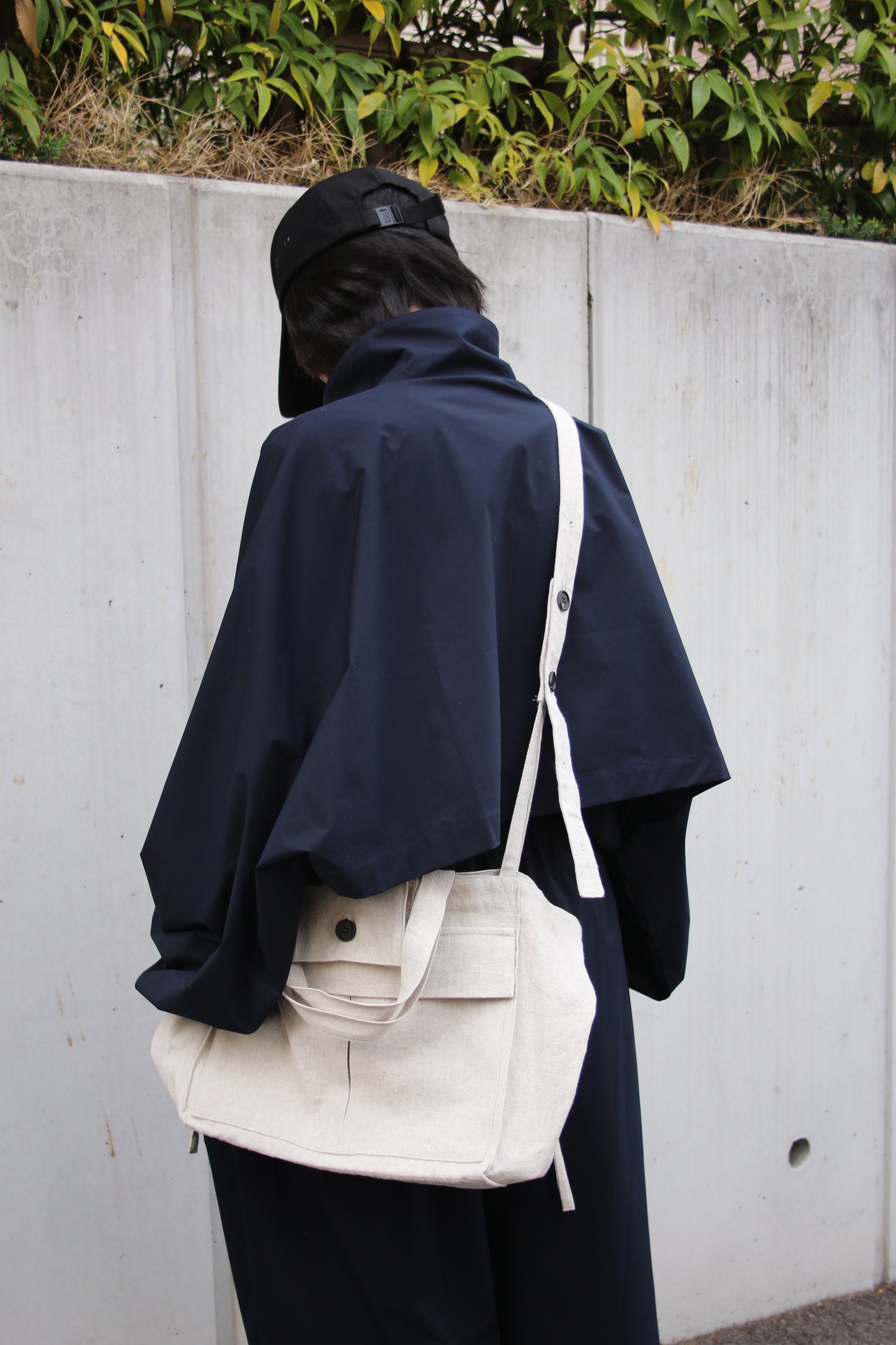 O PROJECT CANVAS 2WAY SMALL CARRIER BAG - KINARI