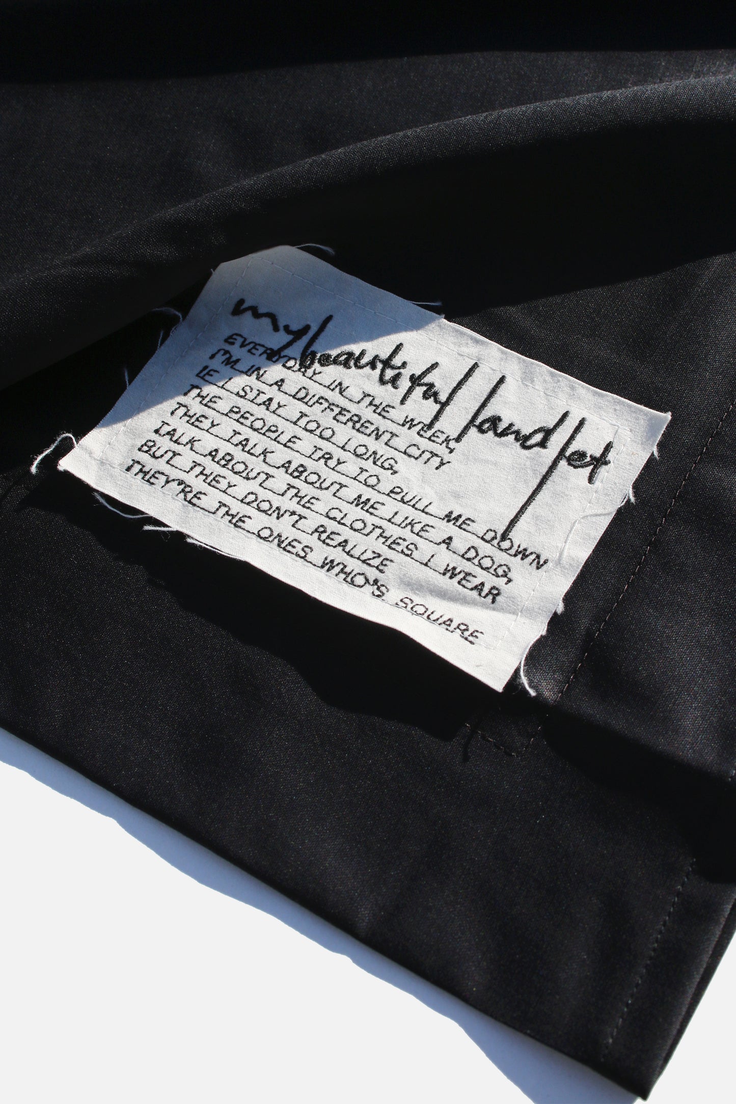 MY BEAUTIFUL LANDLET WOOL TOTE BAG