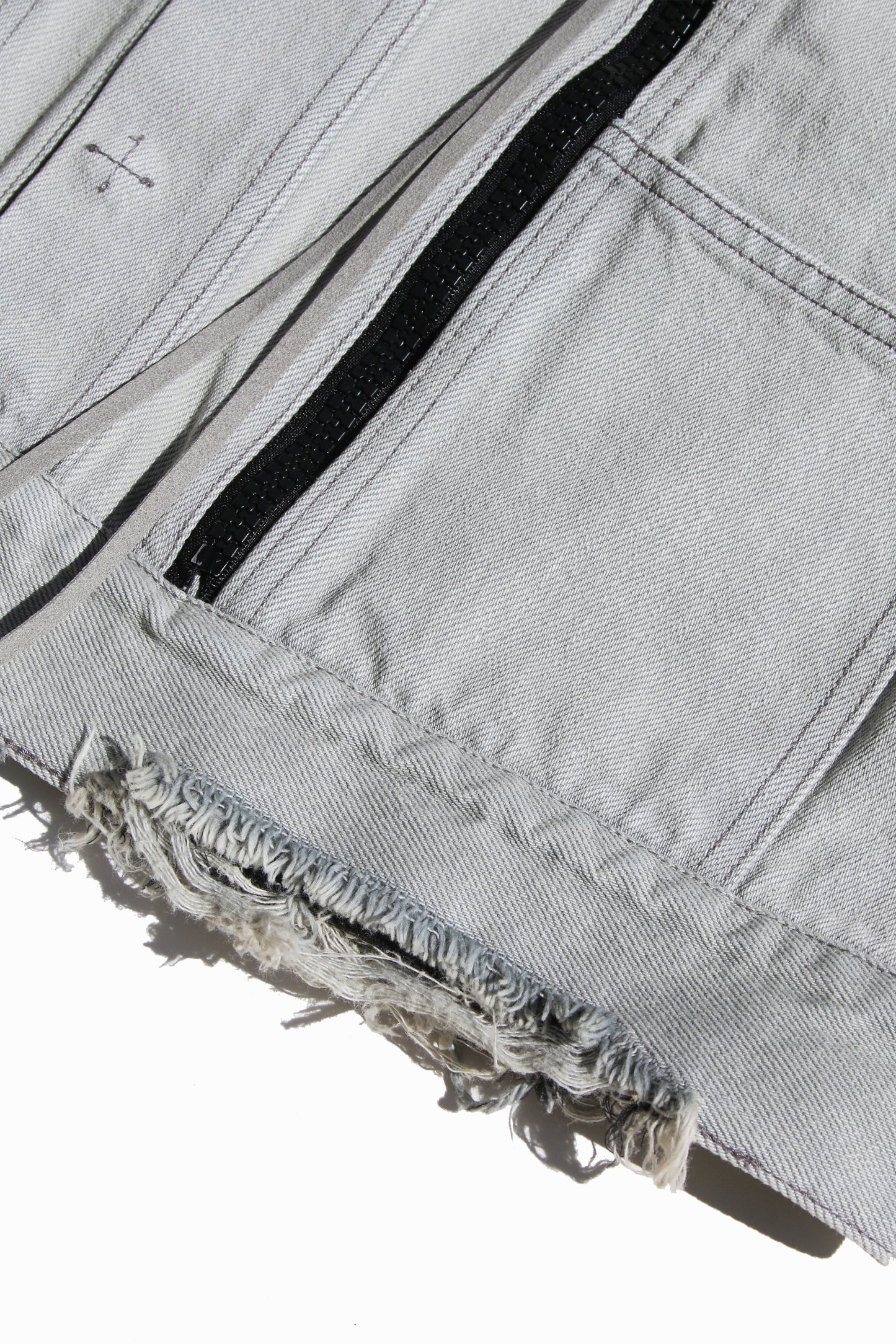 ESSAY FOLD COLLAR DENIM JACKET