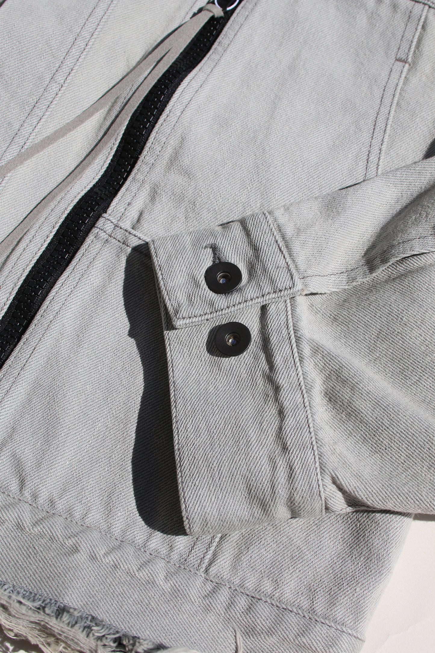 ESSAY FOLD COLLAR DENIM JACKET