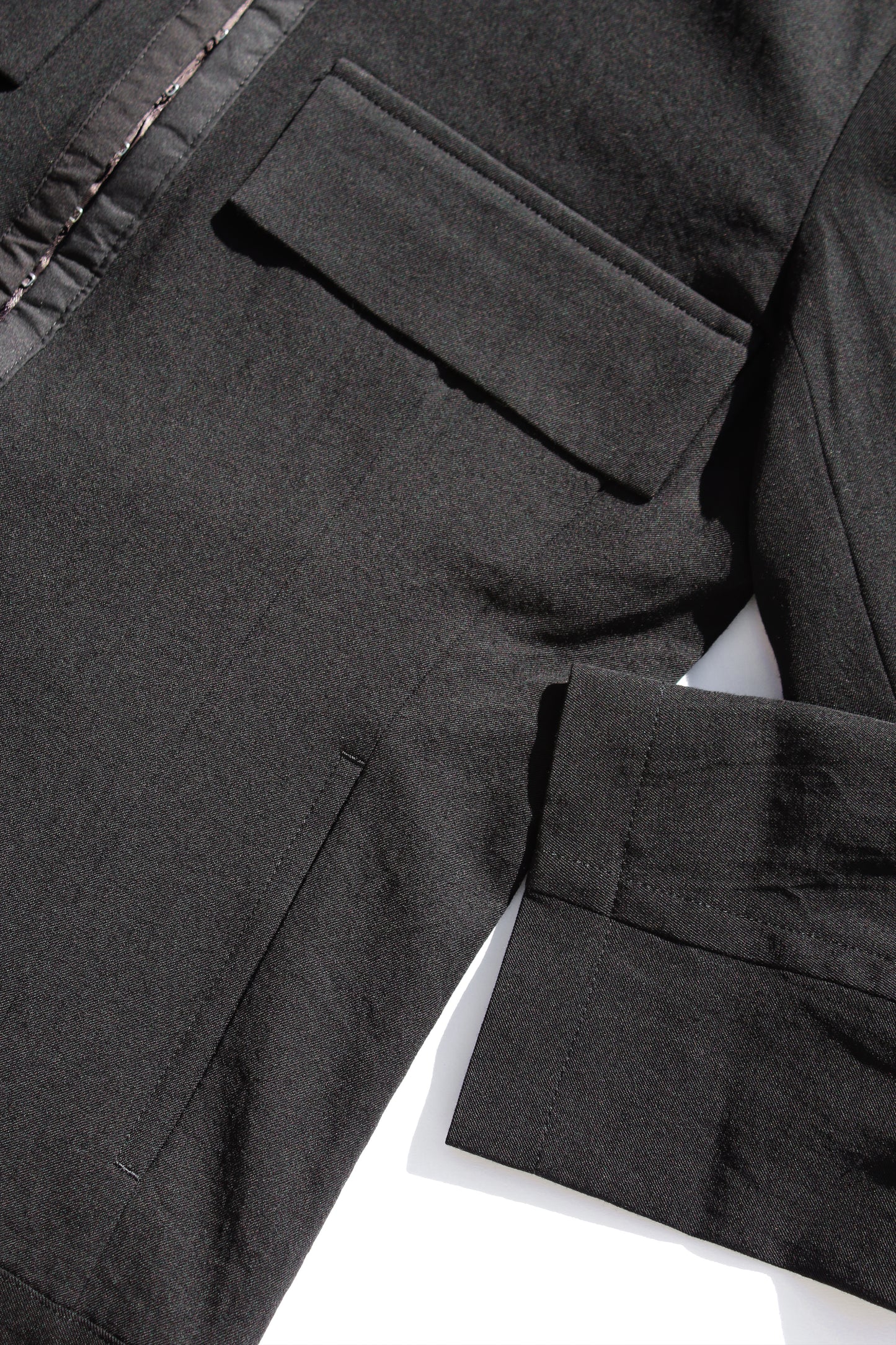 Y's bis LIMI HOOD JACKET BLACK