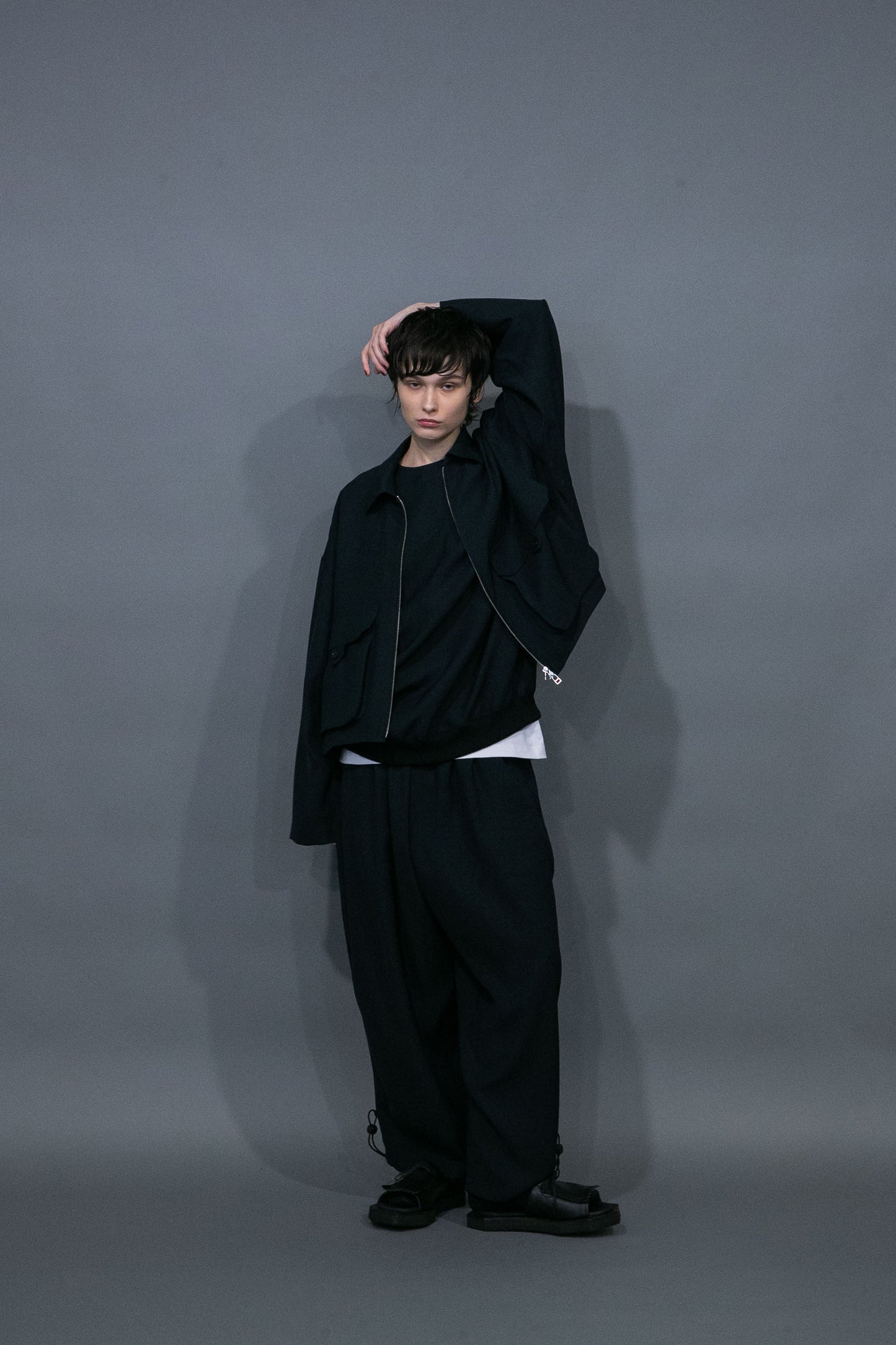 MY BEAUTIFUL LANDLET CU/TRIXION 2WAY DOUBLE CLOTH JACKET