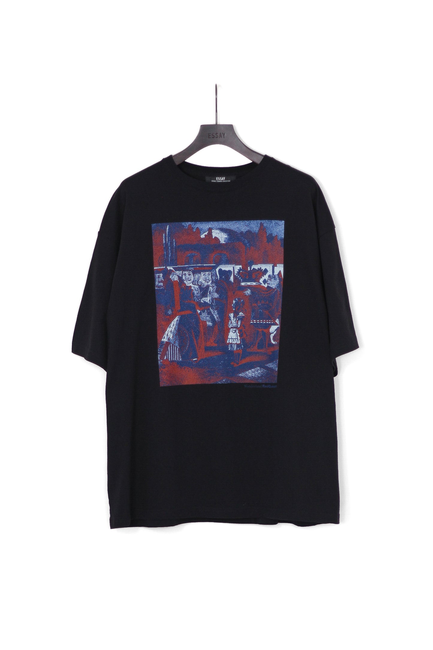 ESSAY OVERSIZED DROP SHOULDER T-SHIRT - QUEEN