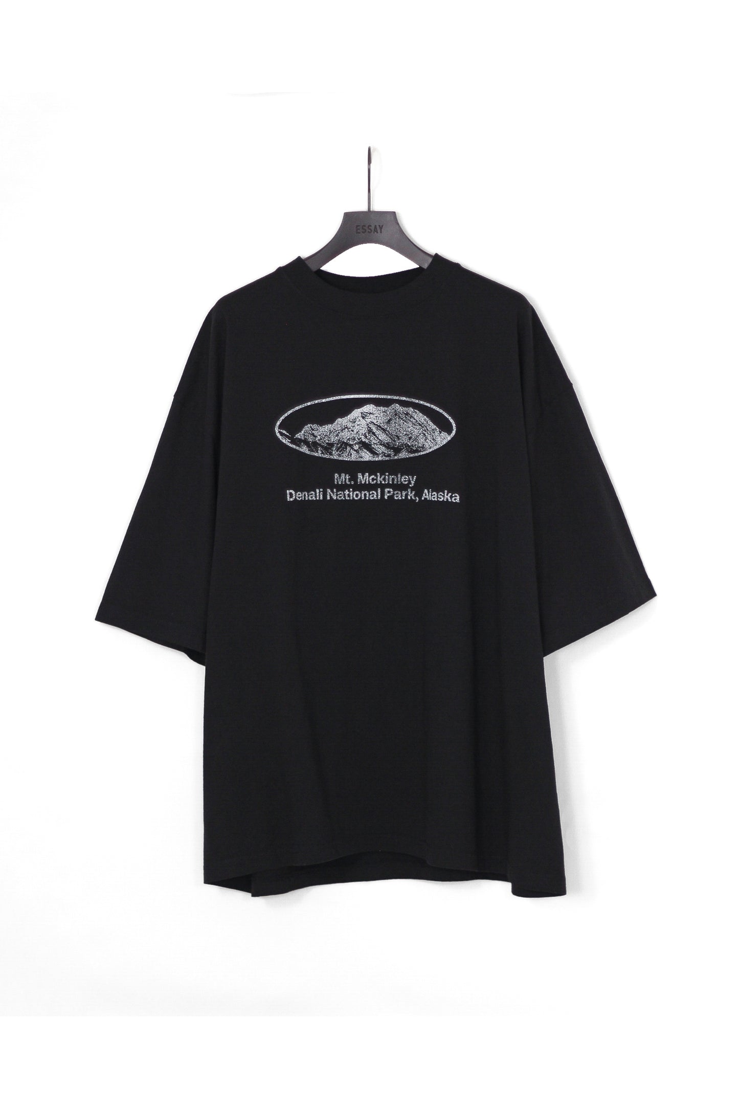 ESSAY PIGMENT DROPSHOULDER T-SHIRT - MT MCKINLEY