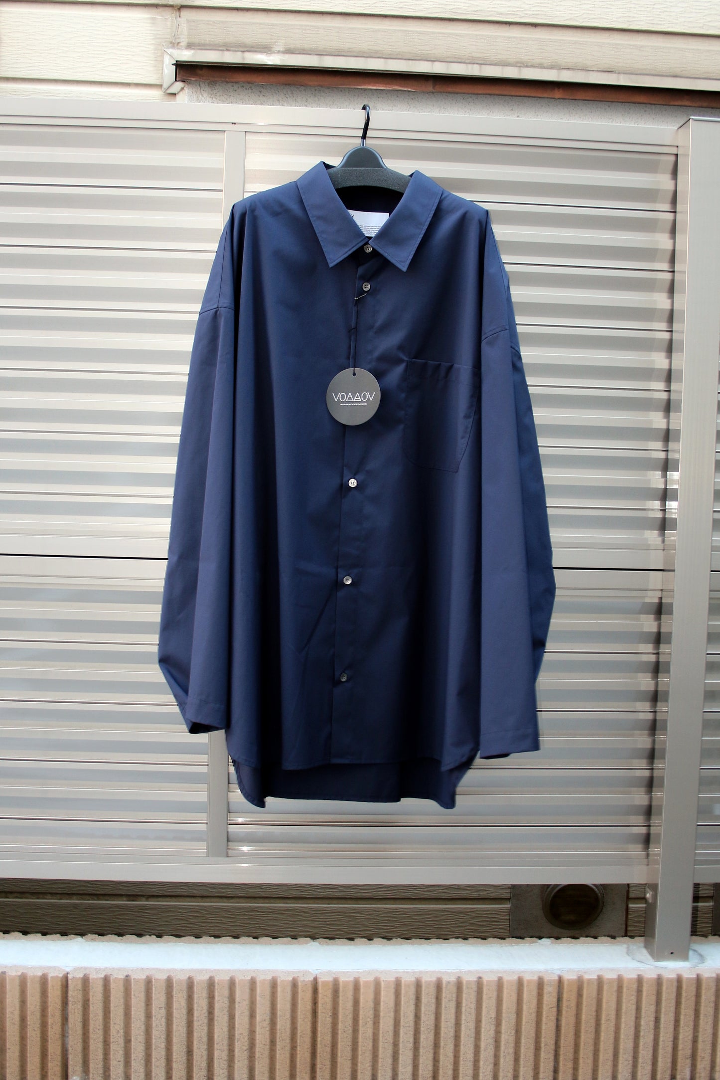 VOAAOV XXXXL SHIRT - NAVY
