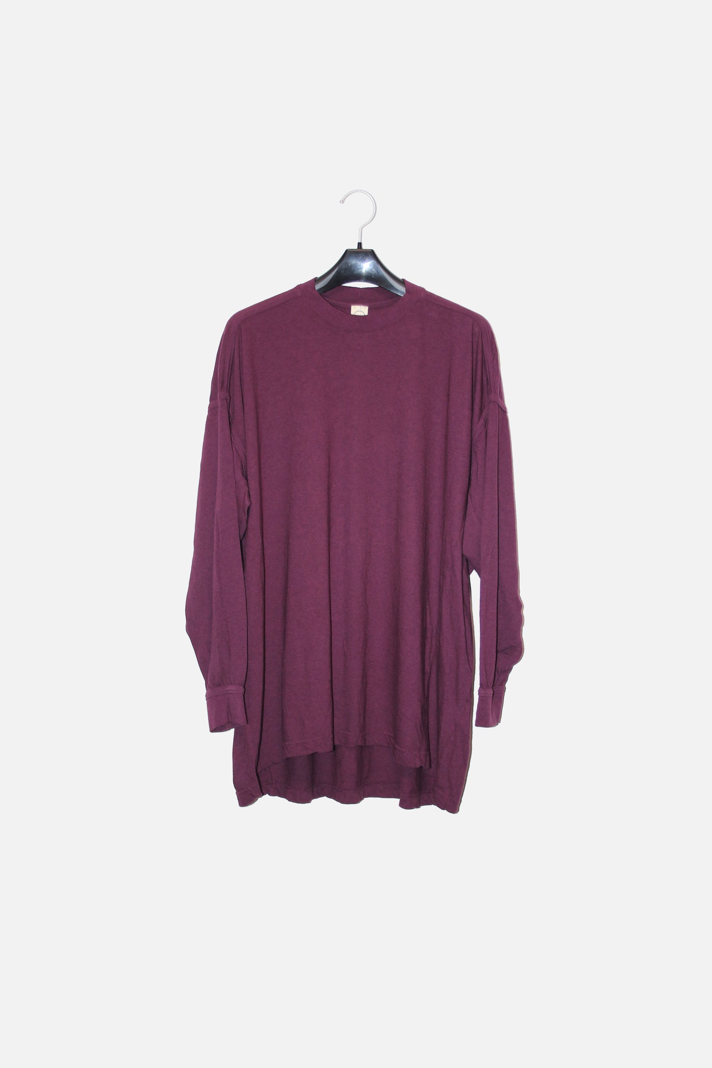 O PROJECT COTTON WOOL JERSEY LONG SLEEVE TEE
