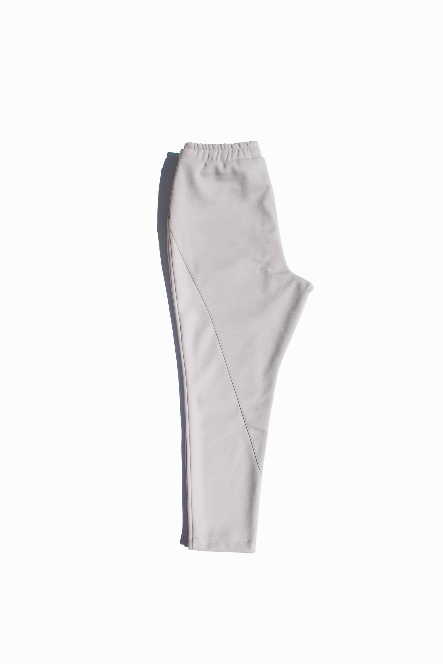 VOAAOV HYBRID RELUX JERJEY PANTS - LIGHT GRAY