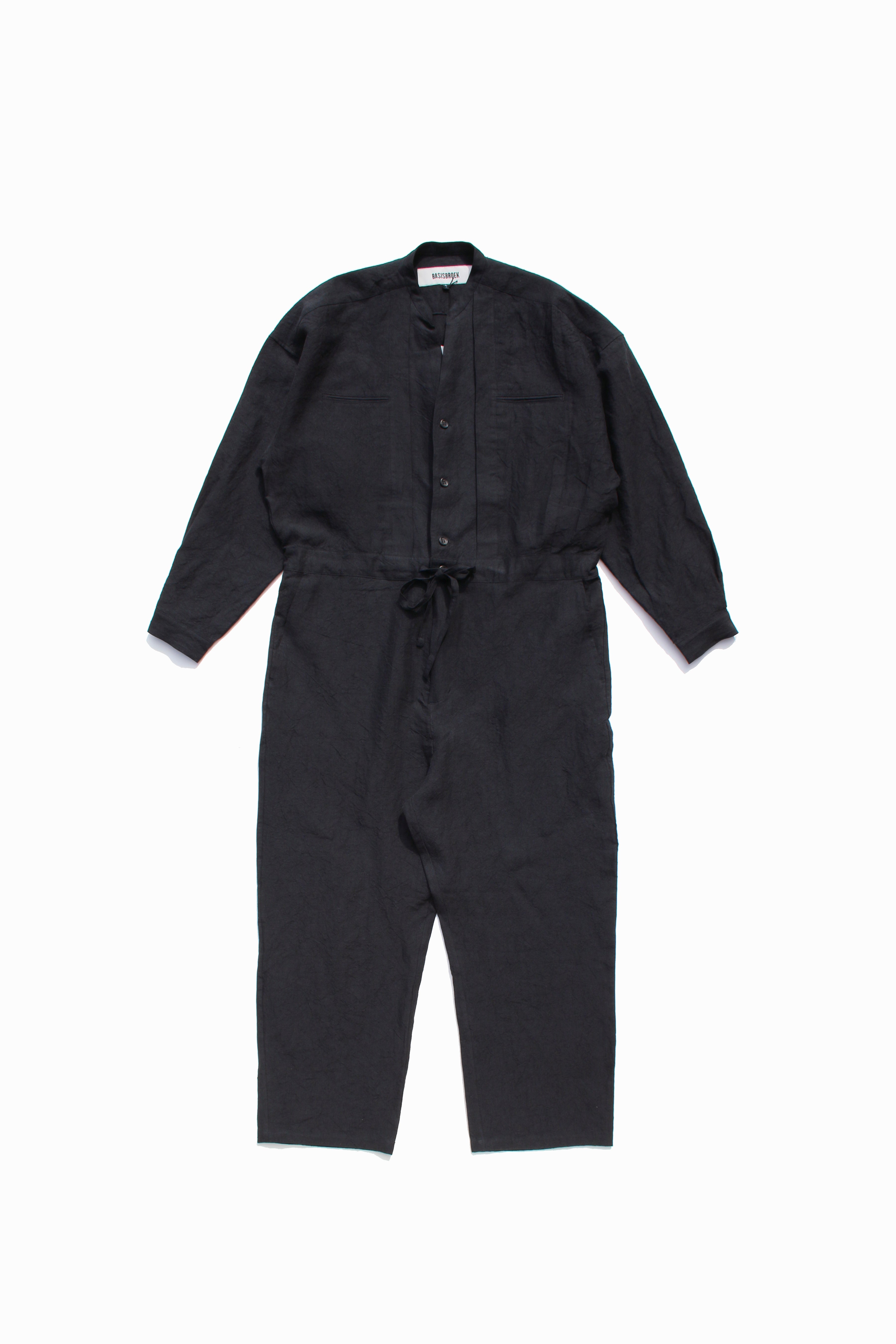 BASISBROEK LEIDEN JUMPSUIT - BLACK – TOYASIDO