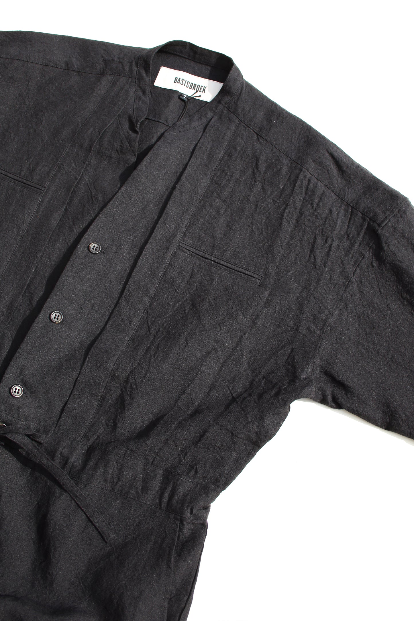 BASISBROEK LEIDEN JUMPSUIT - BLACK